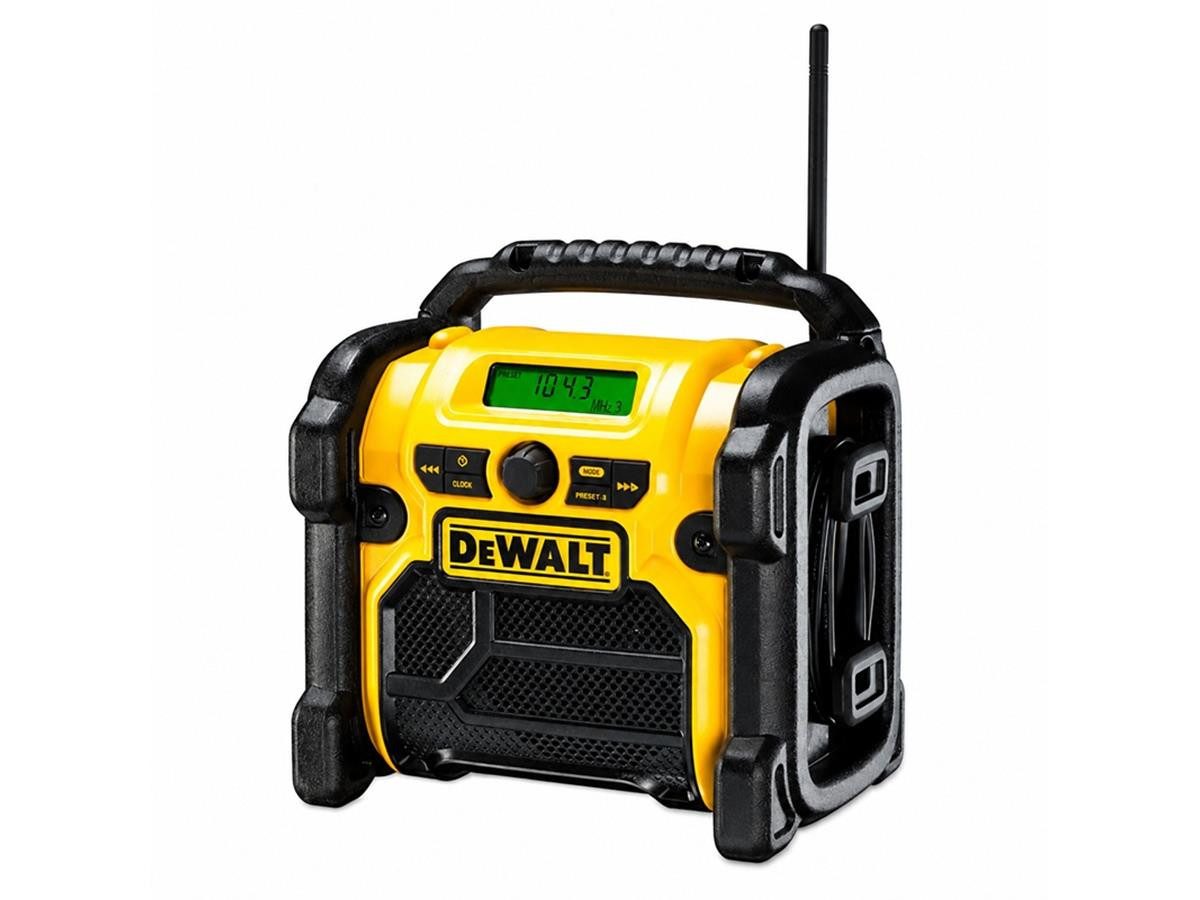 DeWalt fuer 10,8 - 18V Baustellenradio (FM/AM Stereo, ohne Akku und Ladegerät)