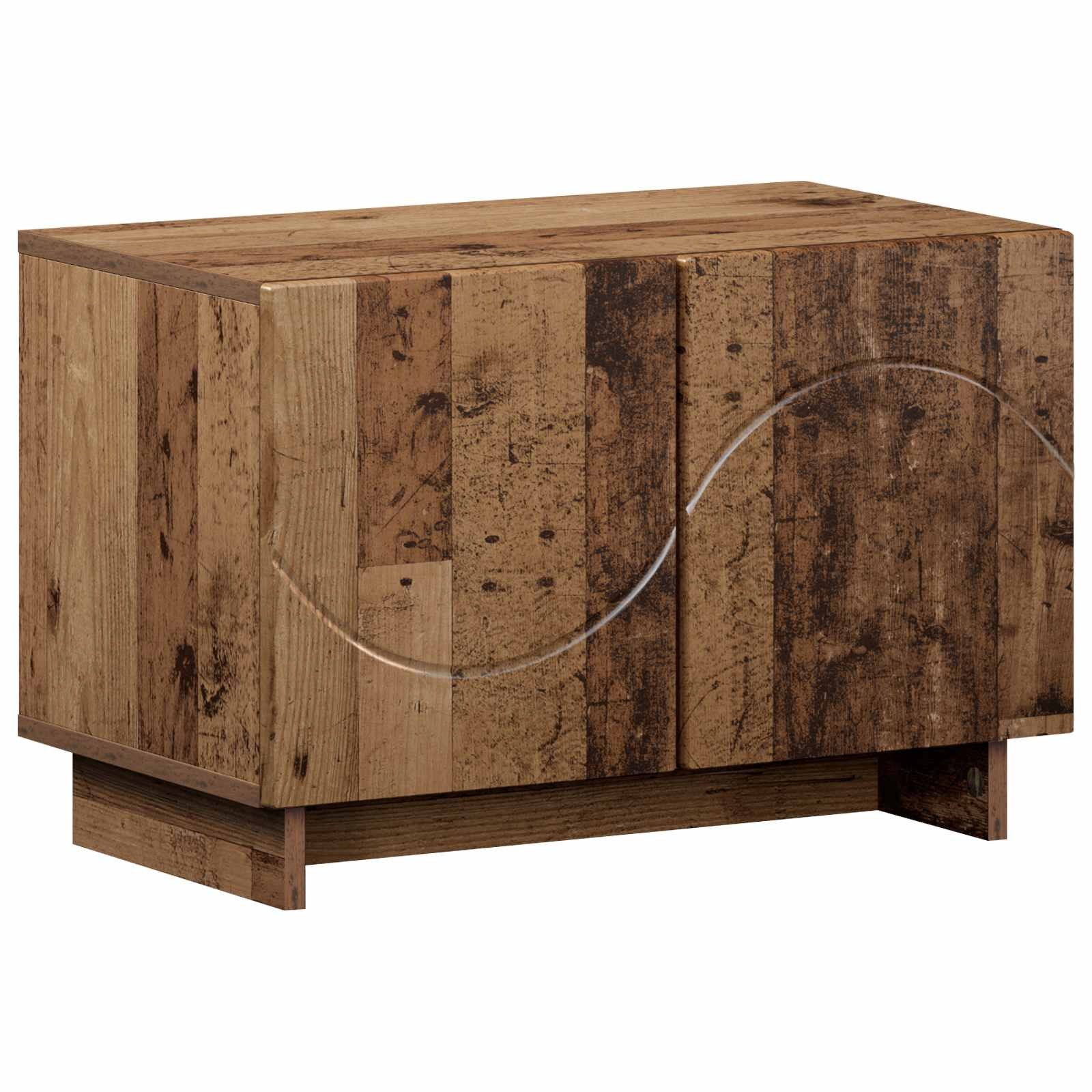 vidaXL TV-Schrank TV-Lowboard 60 x 34,5 x 40 cm Altholz Holzwerkstoff (1-St)