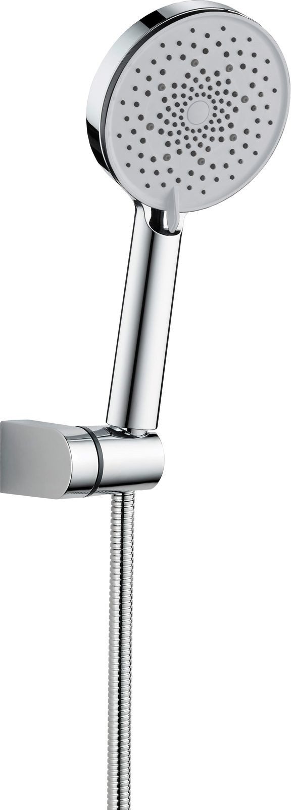 Deante Handbrause IVO Dusch-Sets, Punkt- - 3 Funktionen, Chrom