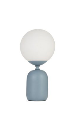 Pauleen Tischleuchte Glowing Charm max 20W Blau/weiß Keramik, ohne Leuchtmittel, E14