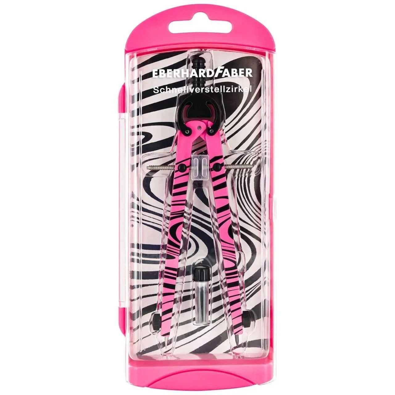 Eberhard Faber Zirkel Eberhard Faber Schnellverstellzirkel neon pink