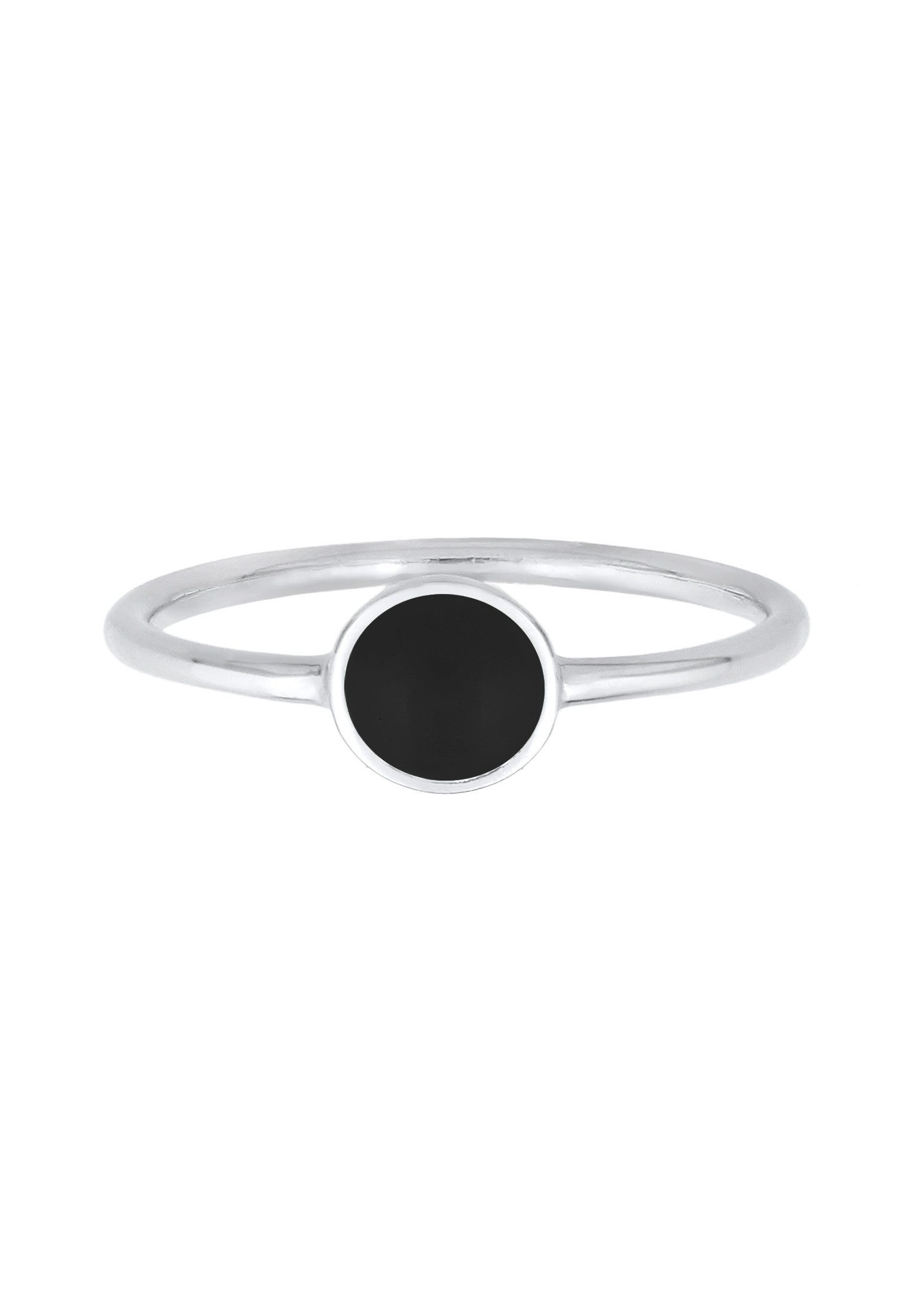 Elli Fingerring Solitär Stapelring Emaille 925 günstig online kaufen
