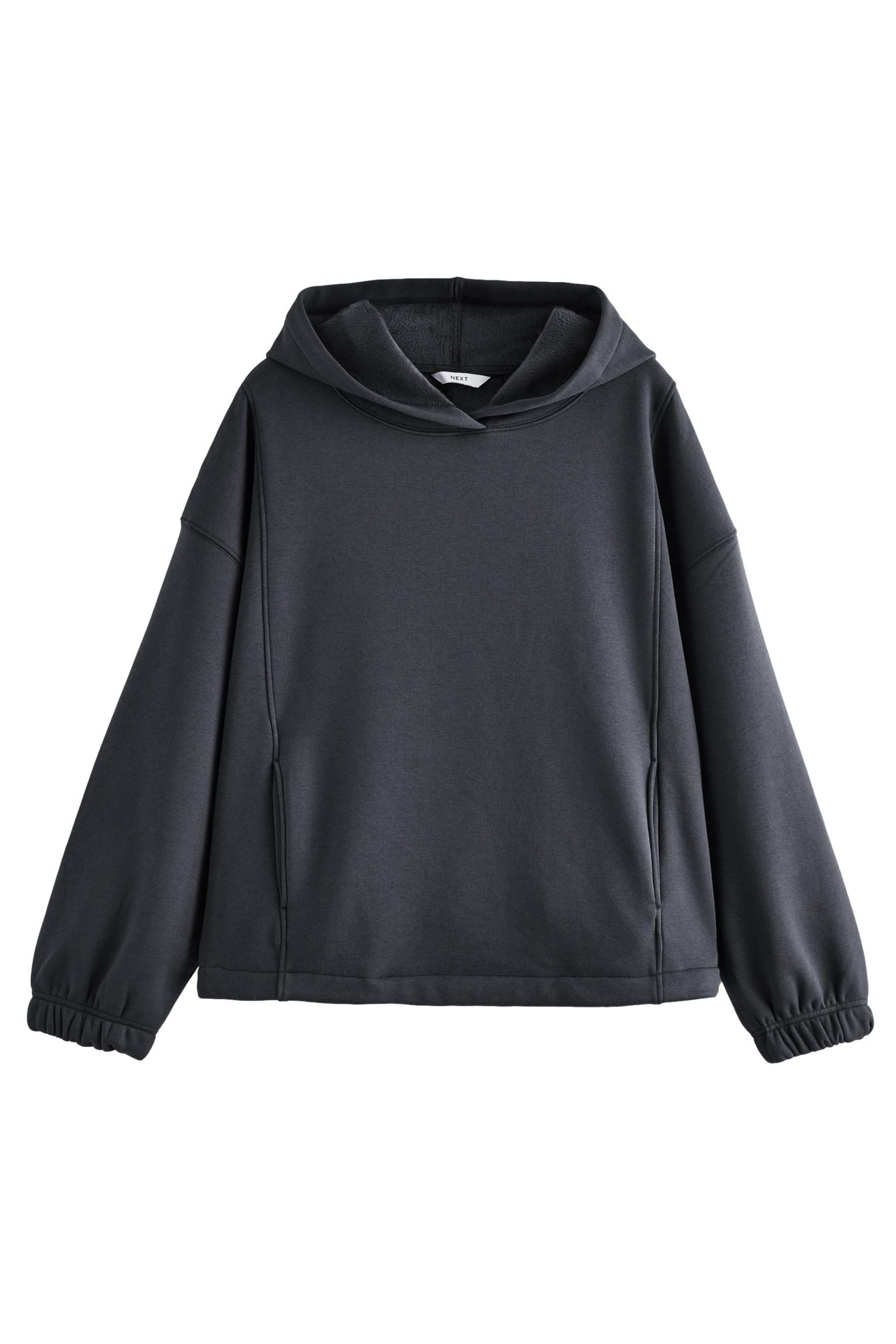 Next Kapuzensweatshirt Mit Fleece gefütterter, schwerer günstig online kaufen