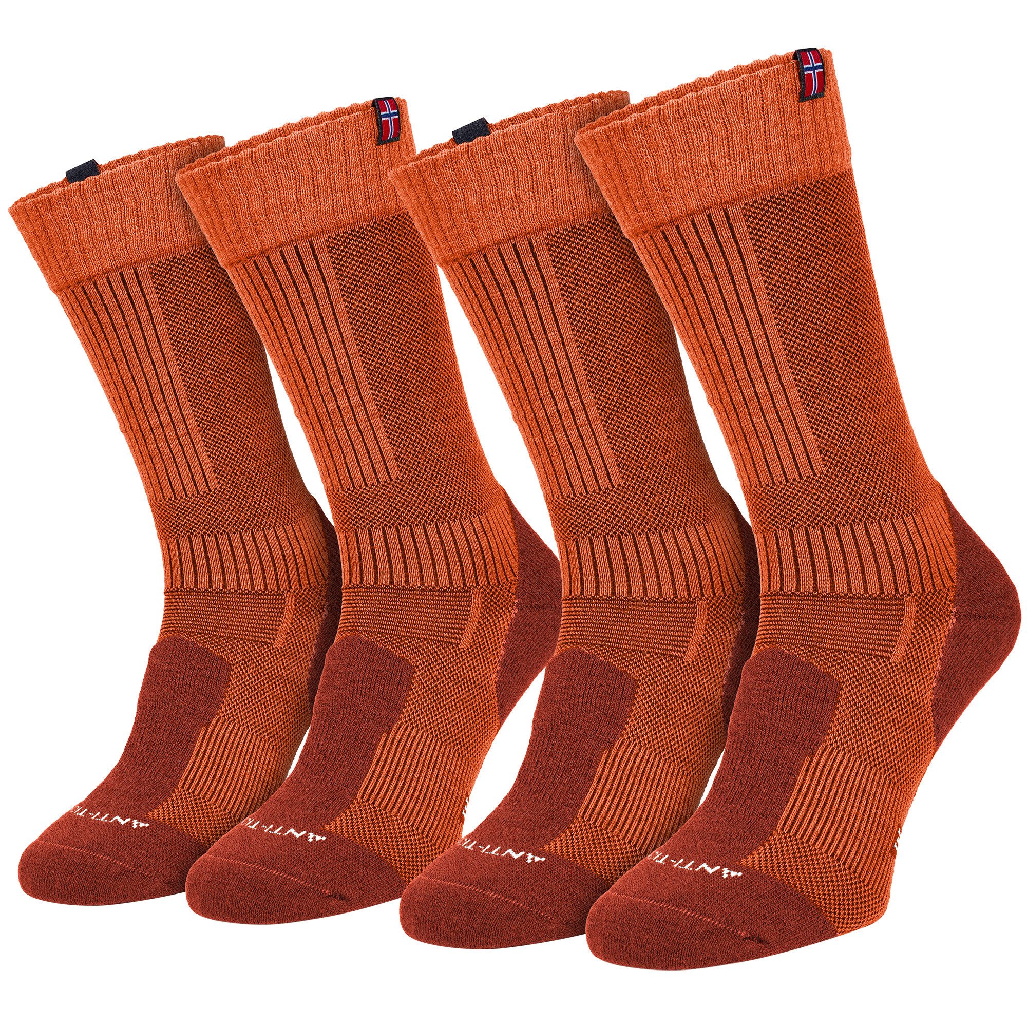 Wandersocken Merino Trekkingsocken für Damen & Herren – Gepolstert & Atmungsaktiv