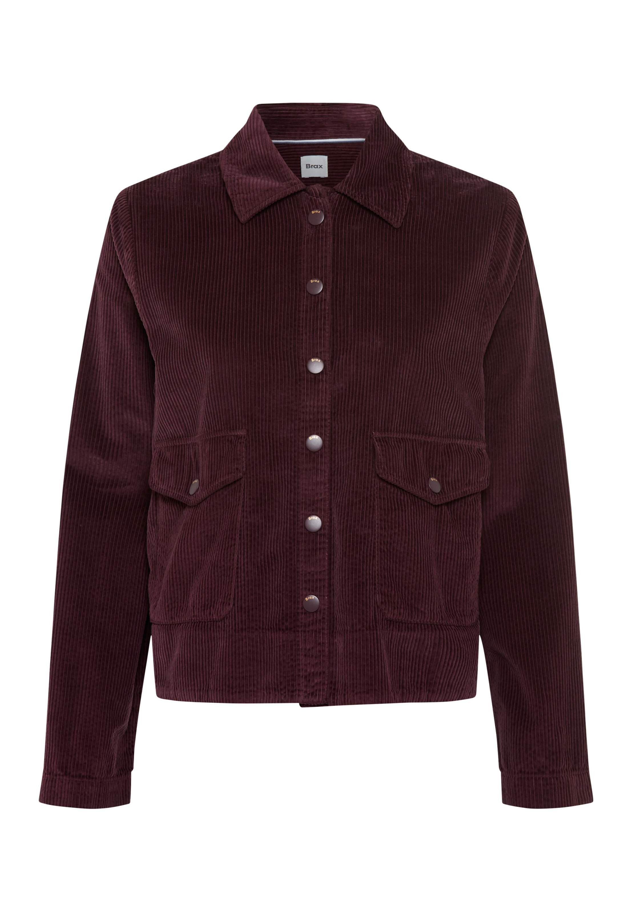 Brax Klassische Bluse Style VEGA Cord: Overshirt aus reiner Baumwolle – Bild 5 von 5