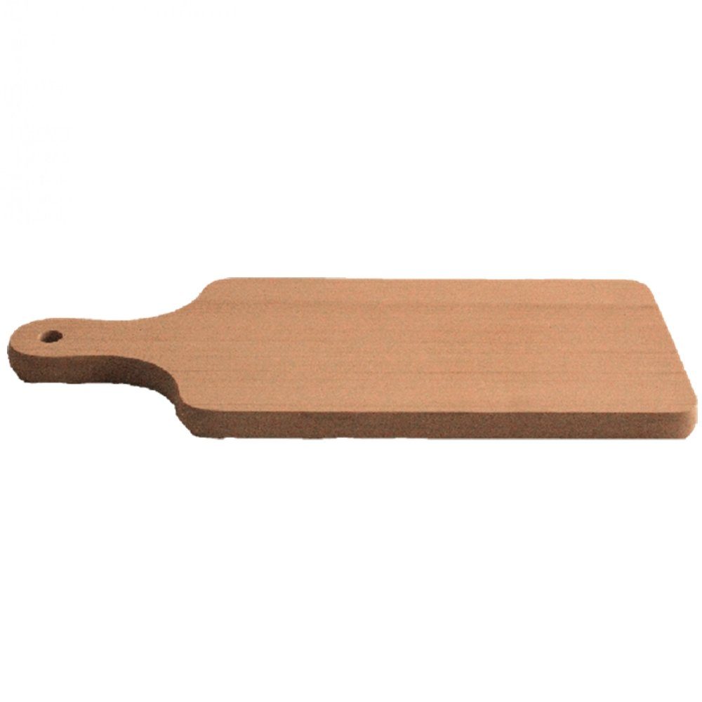 Biodora Frühstücksbrett Schneidbrett Buche mit Griff 32 x 15 cm, Buche