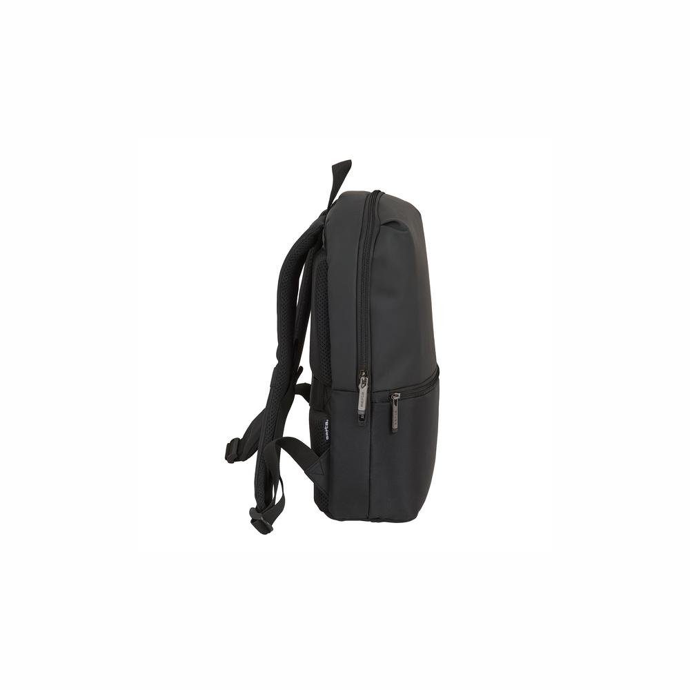 Rucksack Ergonomisch Zoll Rucksack Schwarz safta Backpack Safta Laptoptasche 14,1