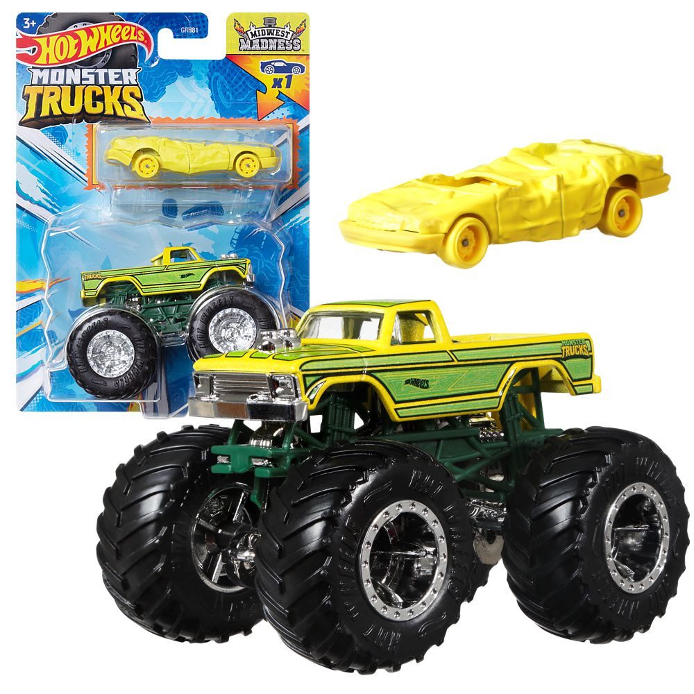 Hot Wheels Spielzeug-Monstertruck Midwest Madness HWN42 Hot Wheels Monster Trucks & Fahrzeug Die-Cast