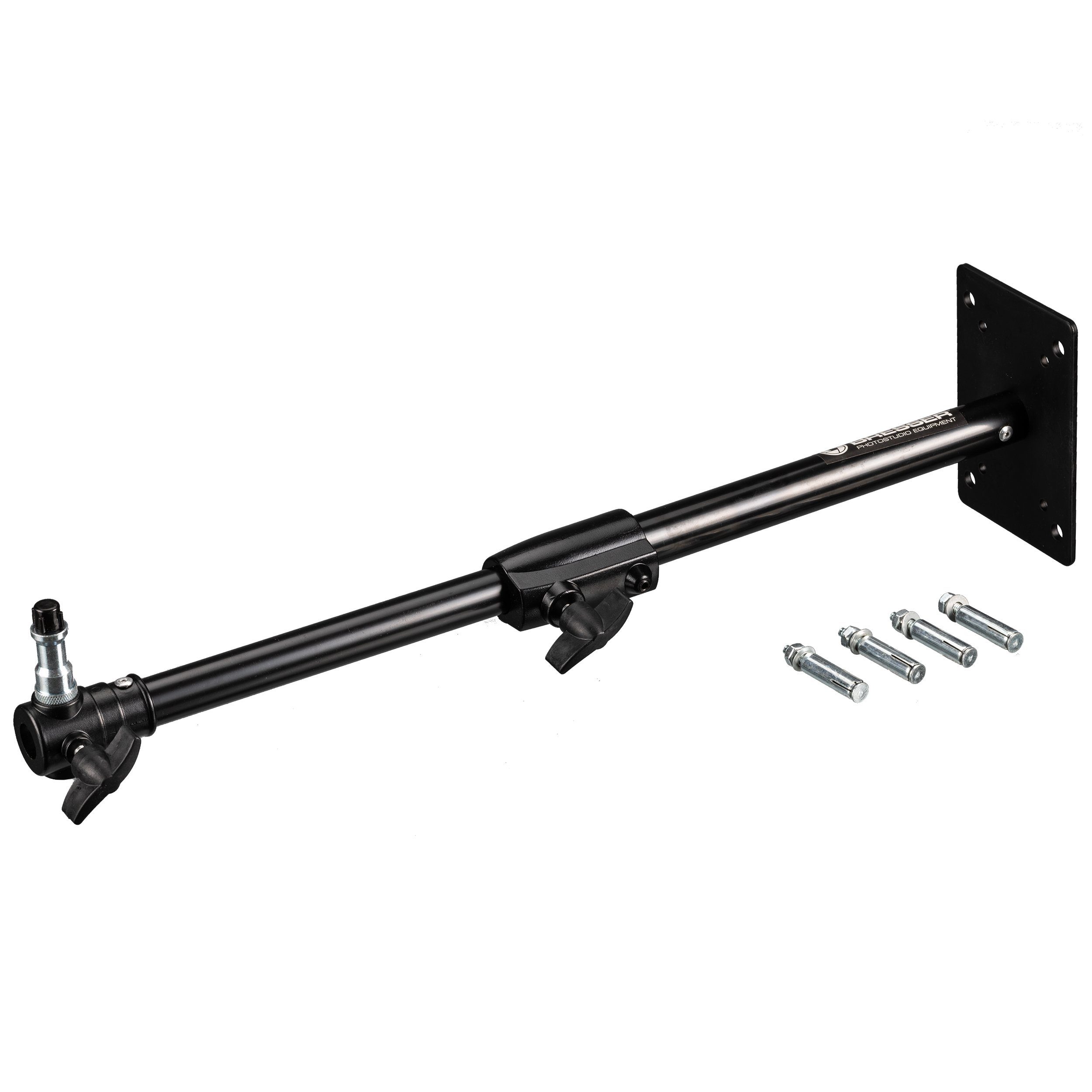 BRESSER Aufhängesystem BRESSER JM-46 ausziehbare Wandhalterung von 37 bis 60 cm