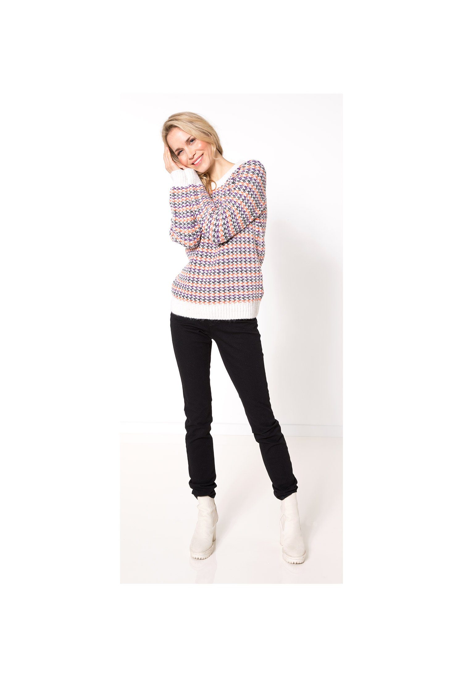 SER T-Shirt Pullover Rundhals Multucolour W8230200 günstig online kaufen