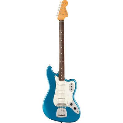 Fender E-Bass, Vintera II '60s Bass VI RW Lake Placid Blue - E-Bass