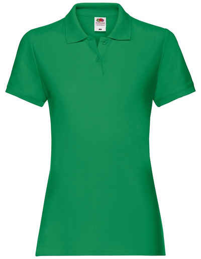 Fruit of the Loom Poloshirt Fruit of the Loom Premium Polo Lady-Fit