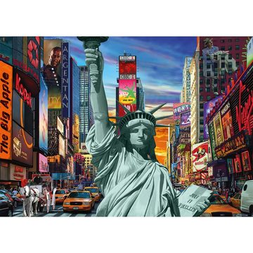 Jumbo Puzzle Puzzle New York Collage, 1000 Puzzleteile