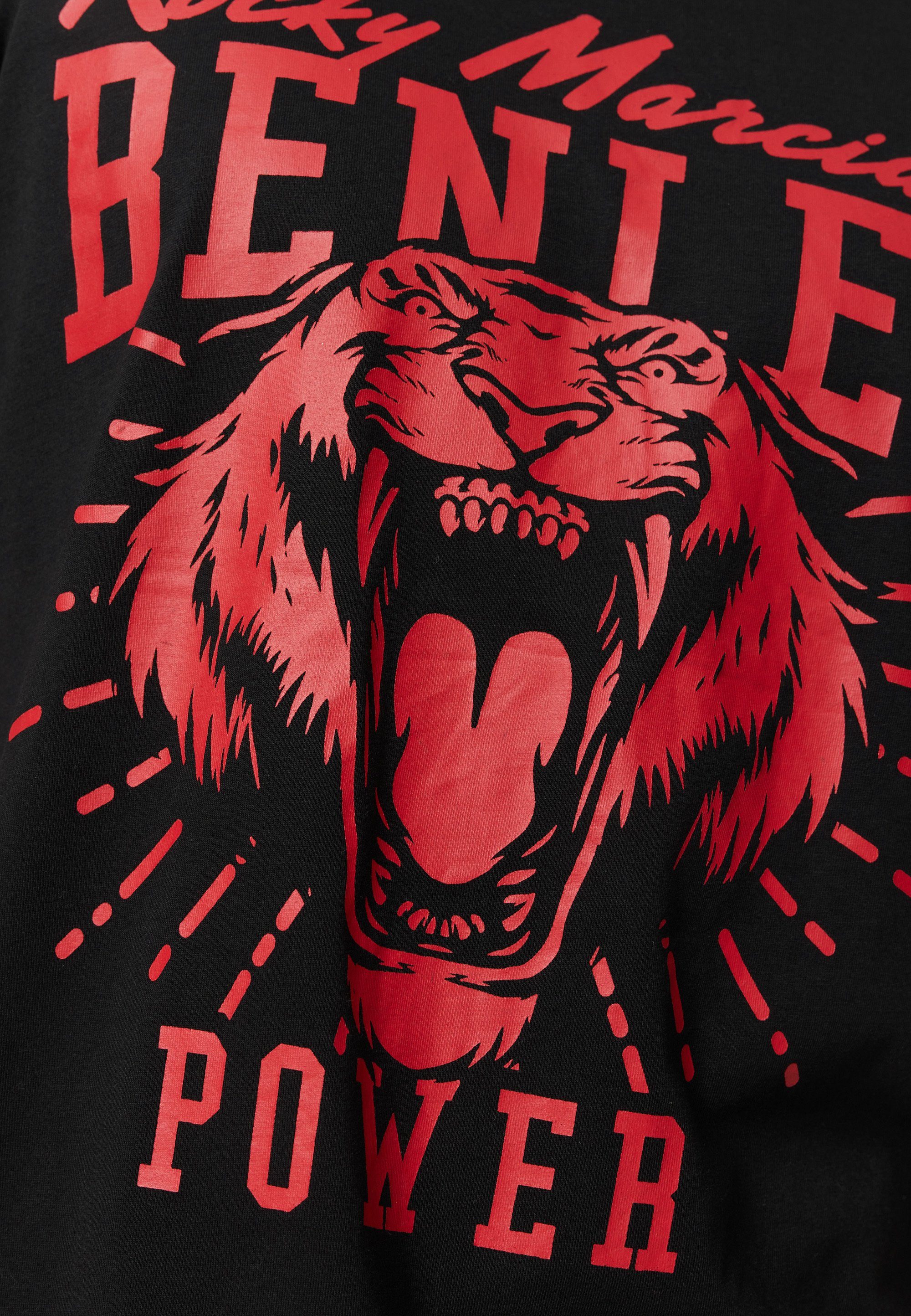 T-Shirt Marciano Benlee Rocky POWER Black/Red TIGER