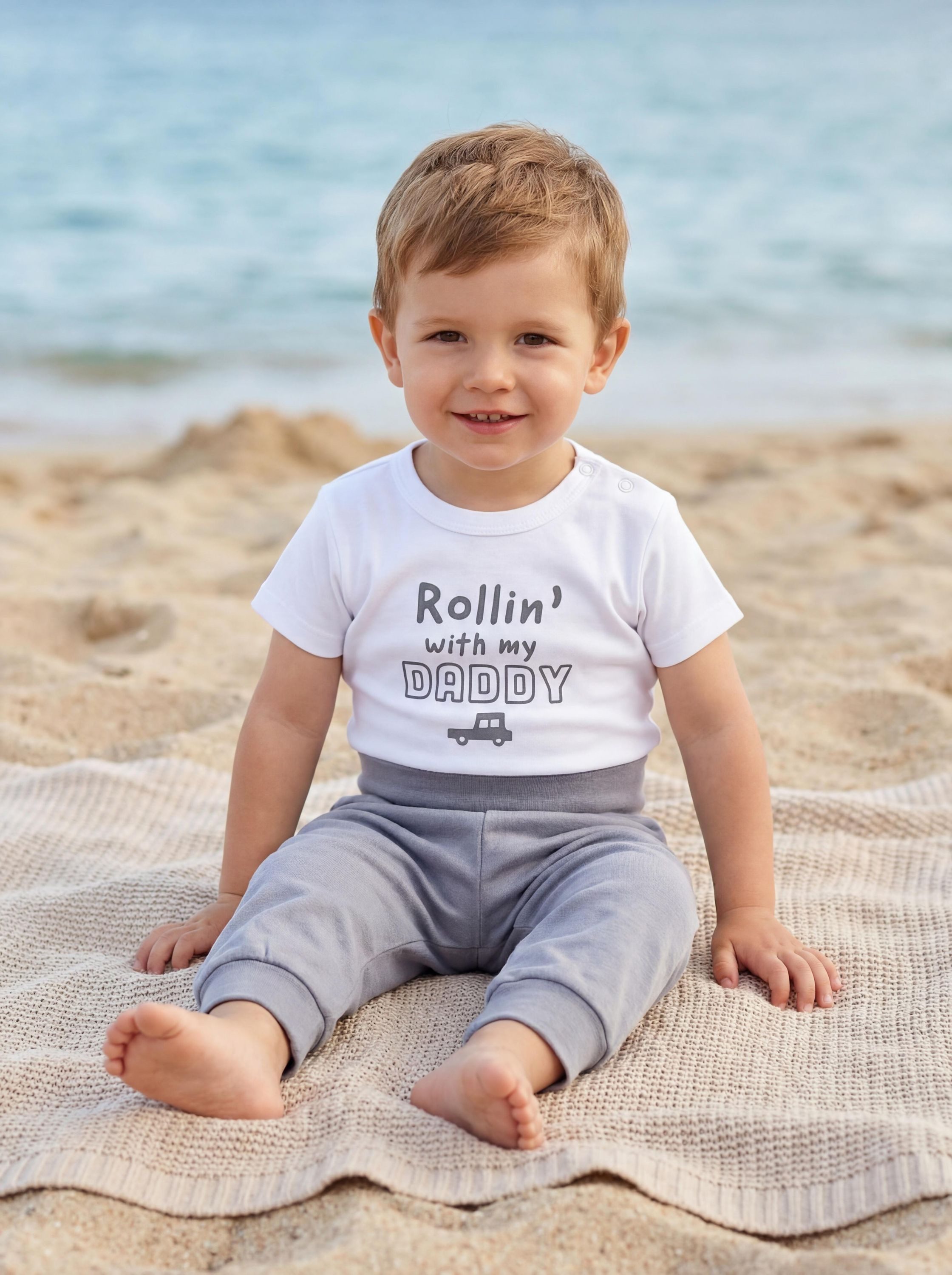 TupTam Kurzarmbody TupTam Unisex Baby Kurzarm Body mit Aufdruck Spruch 5er Pack