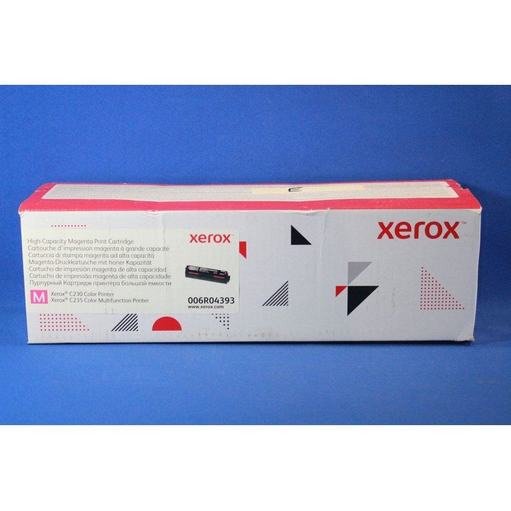Xerox Tonerpatrone Xerox 006R04393 Toner Magenta für 2.500 Seiten, (Original, Kompatibel zu: Xerox C230, C235), Optimale Druckqualität garantiert