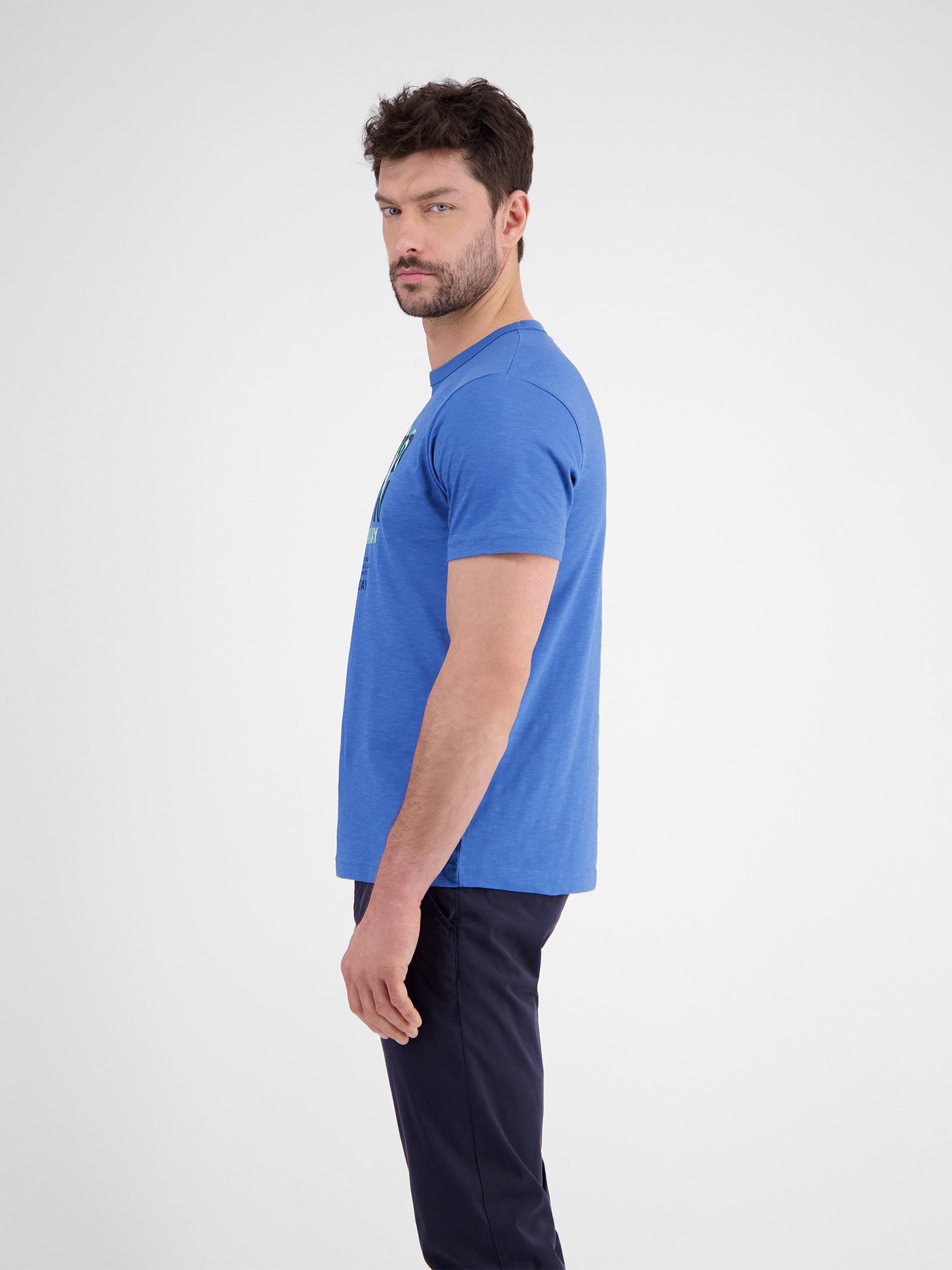 LERROS T-Shirt Herren T-Shirt mit Brustprint