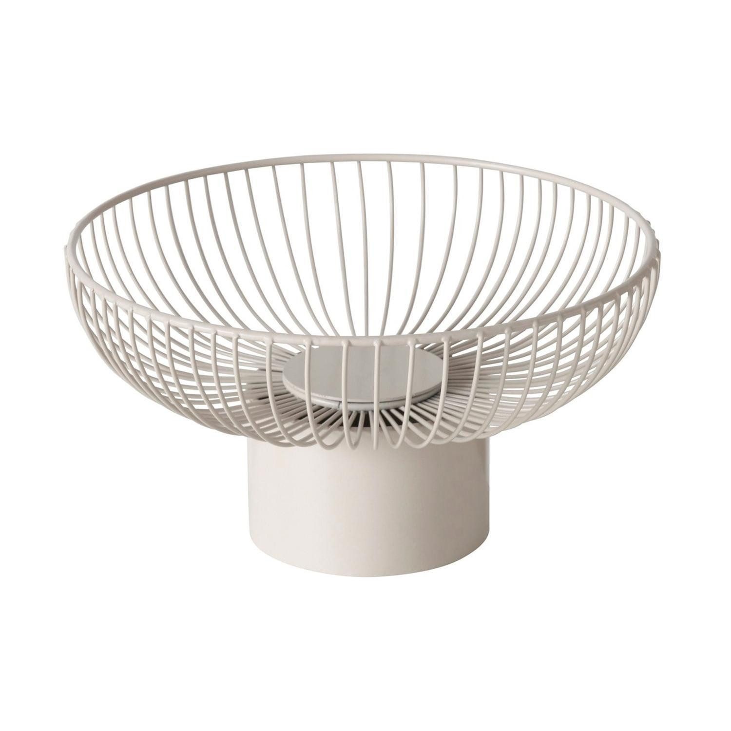 BOLTZE GRUPPE GmbH Dekoschale CINDY, Beige, Ø 28 cm, H 15 cm, Metall, (1 St günstig online kaufen