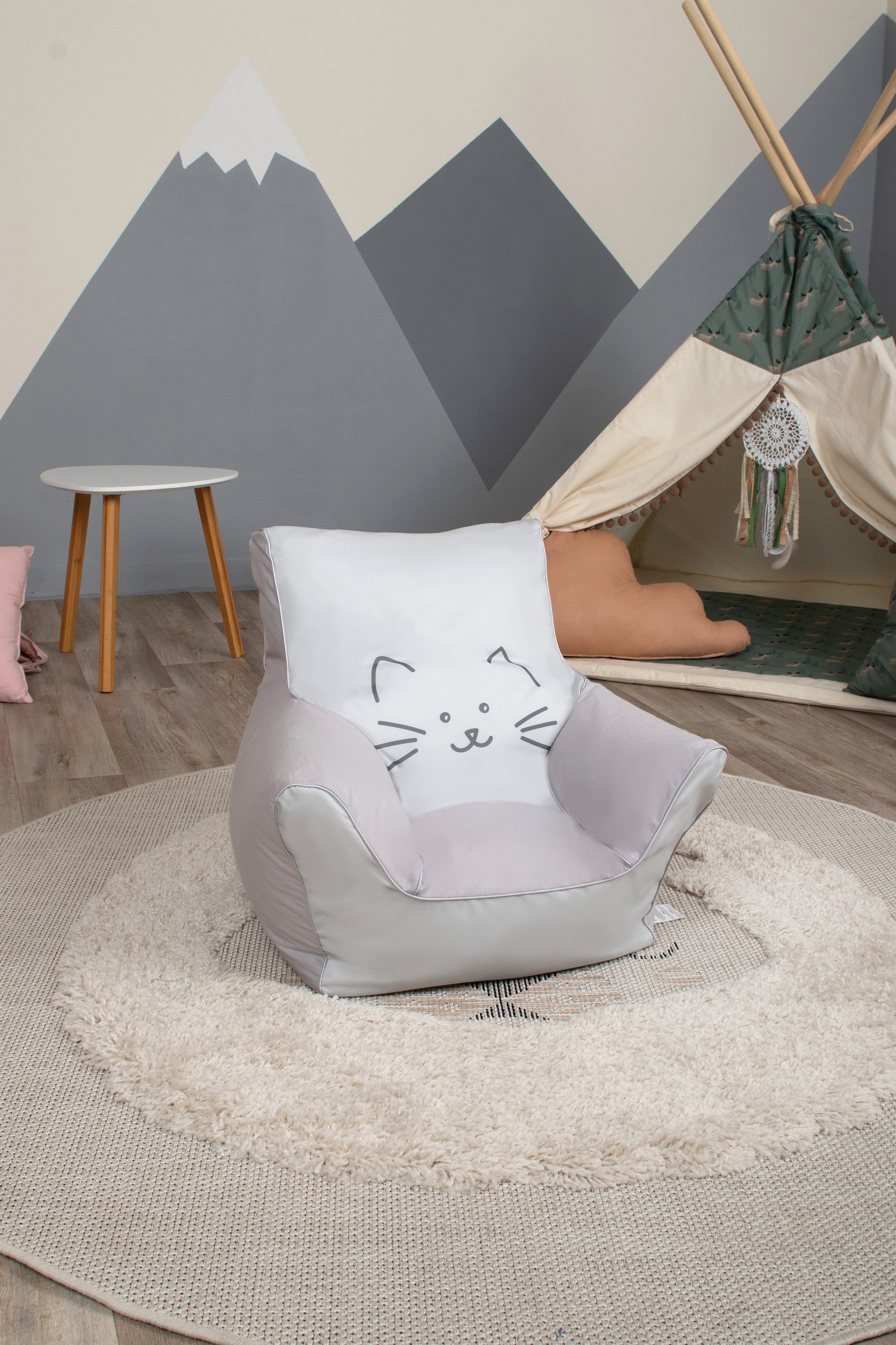 Knorrtoys® Sitzsack Katze Lilli, für Made in Europe Kinder