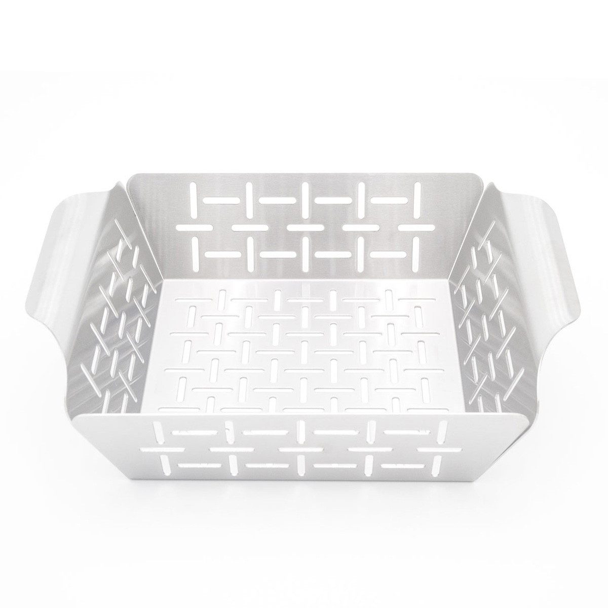 GRILL-EXPERTE Grillschale Edelstahl-Grillkorb, BBQ Gemüsekorb - Grillschale 19 x 24 x 5,5 cm