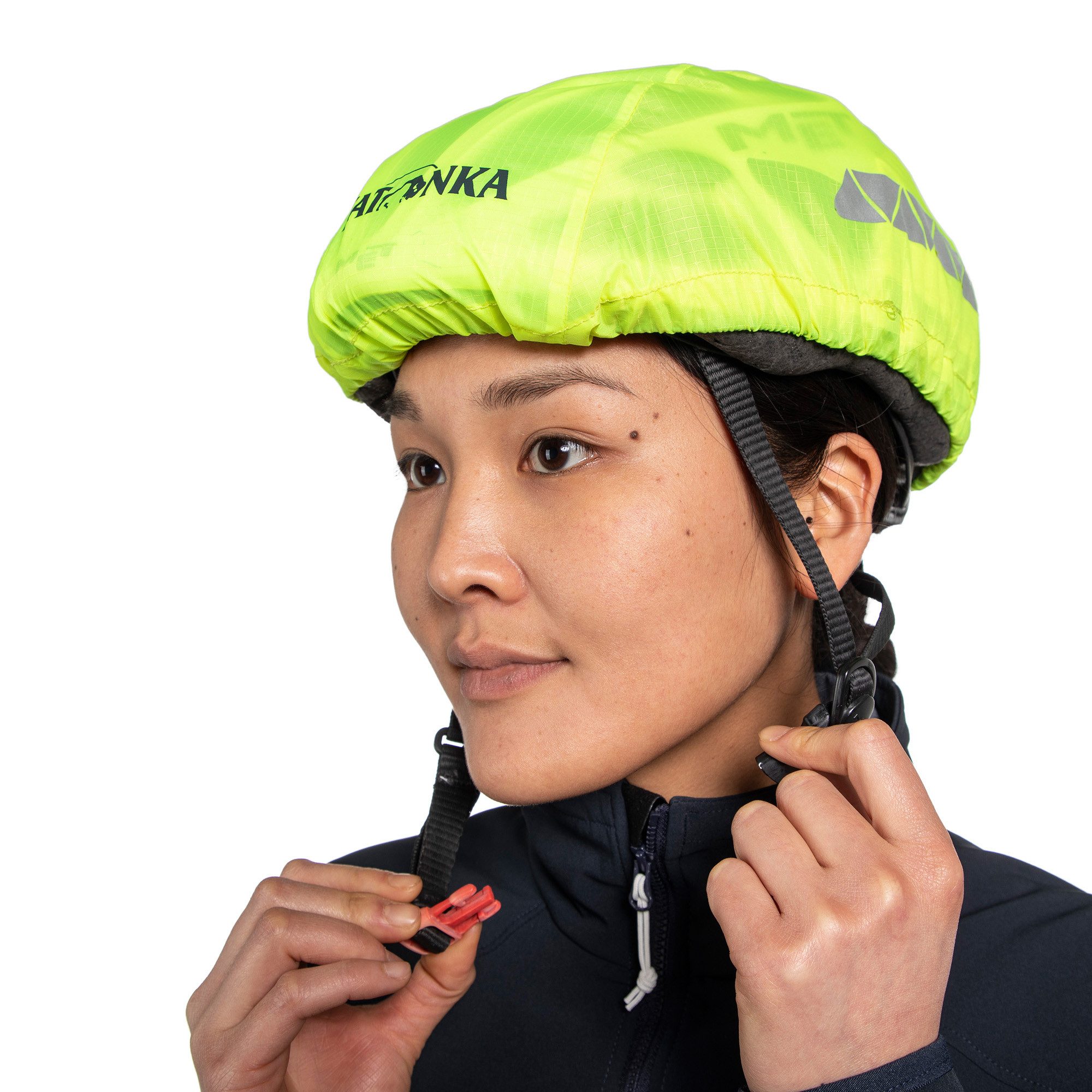TATONKA® Fahrradhelmüberzug Helmet Cover Fahrradhelm-Regenschutz