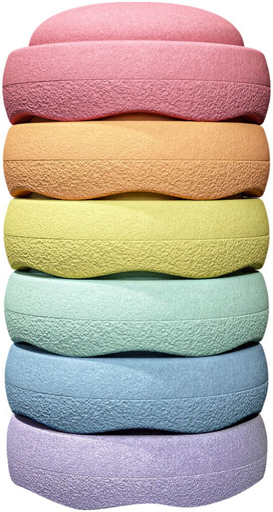 Stapelstein Balancetrainer Stapelstein® Original Mini rainbow pastel