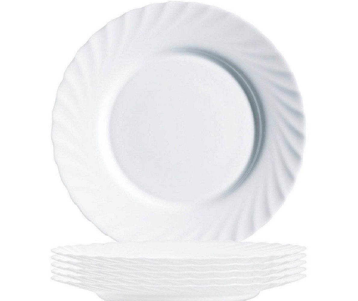 ARCOROC Speiseteller Arcoroc Trianon White Teller flach 27.3 cm 6er Set