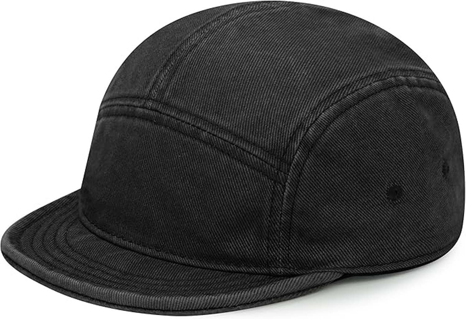 nsihing Baseball Cap 5-Panel-Cap mit kurzem Schirm – Hip-Hop-Caps mit flachem Schirm