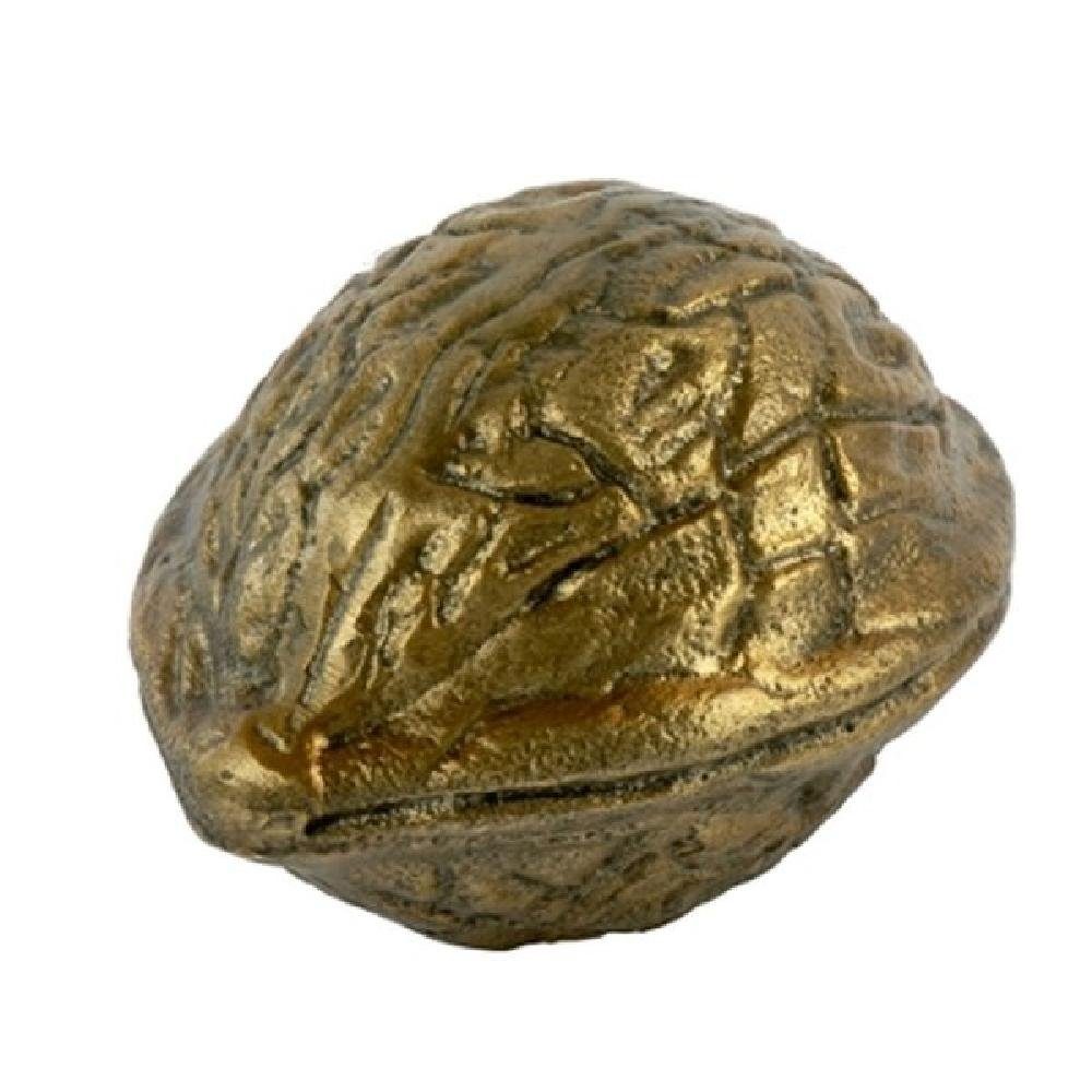 Lambert Weihnachtsbaumkugel Dekorationsobjekt Walnuss Cervello Gold günstig online kaufen