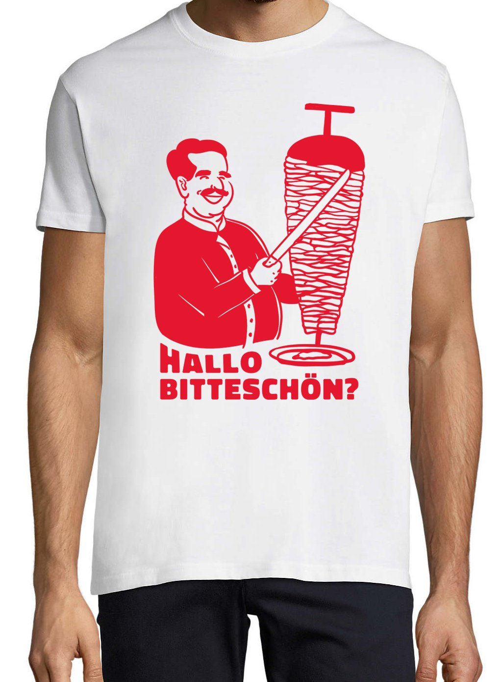 Youth Designz T-Shirt Döner Hallo Bitteschön? günstig online kaufen