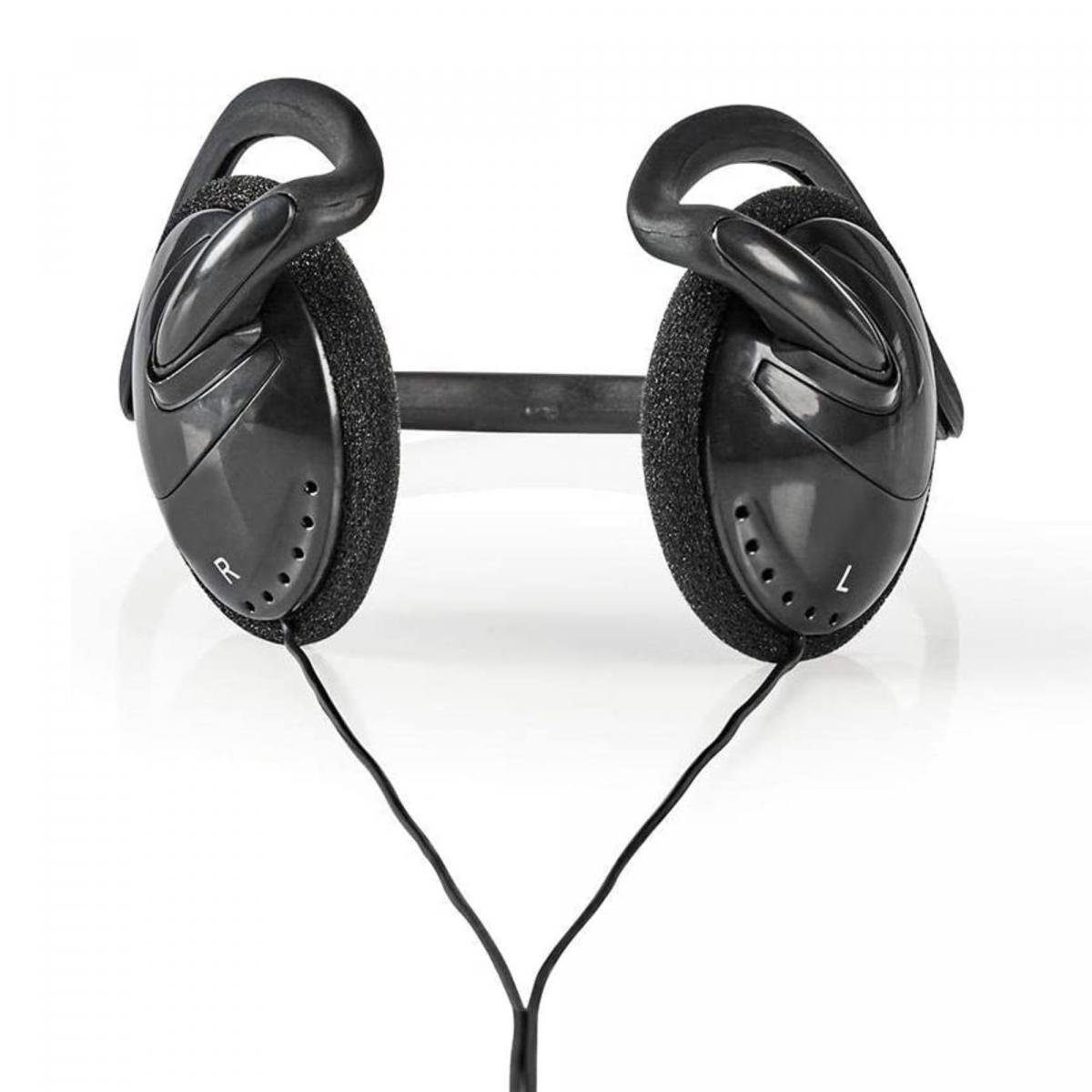 Kabel Smartphone Sport Kopfhörer Sport-Kopfhörer 3,5mm Nackenbügel mit kabelgebunden TronicXL
