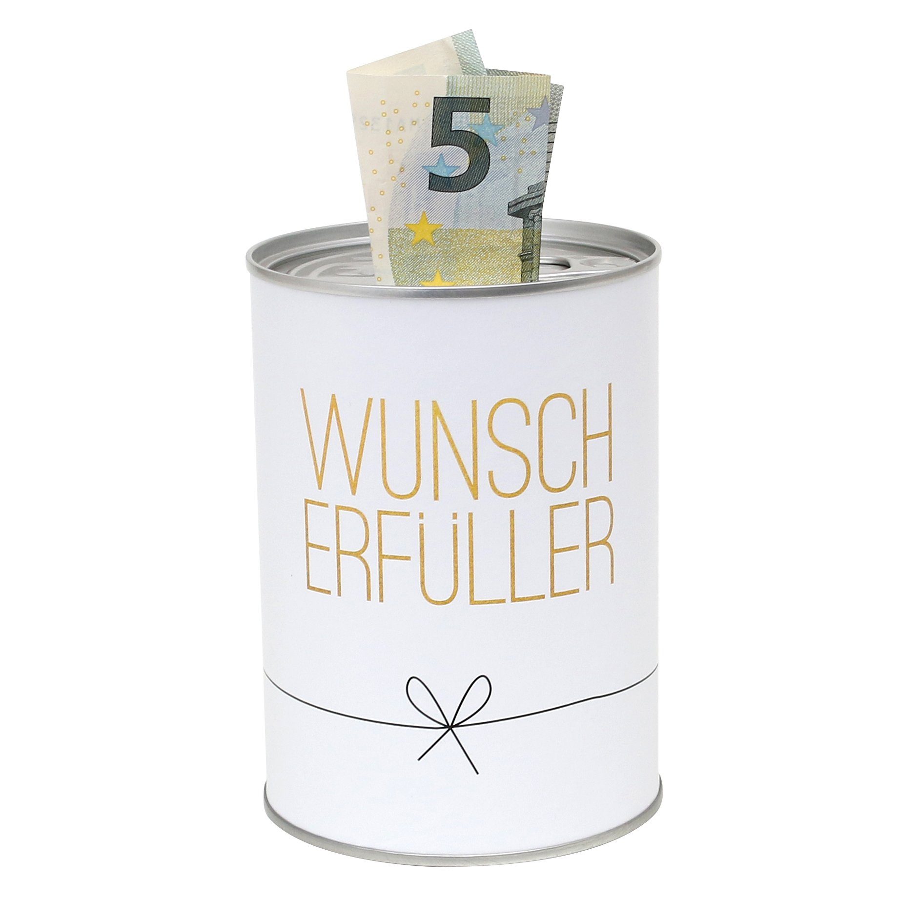 Dekohelden24 Spardose Metall-Spardosen - in Konservendose-Design günstig online kaufen
