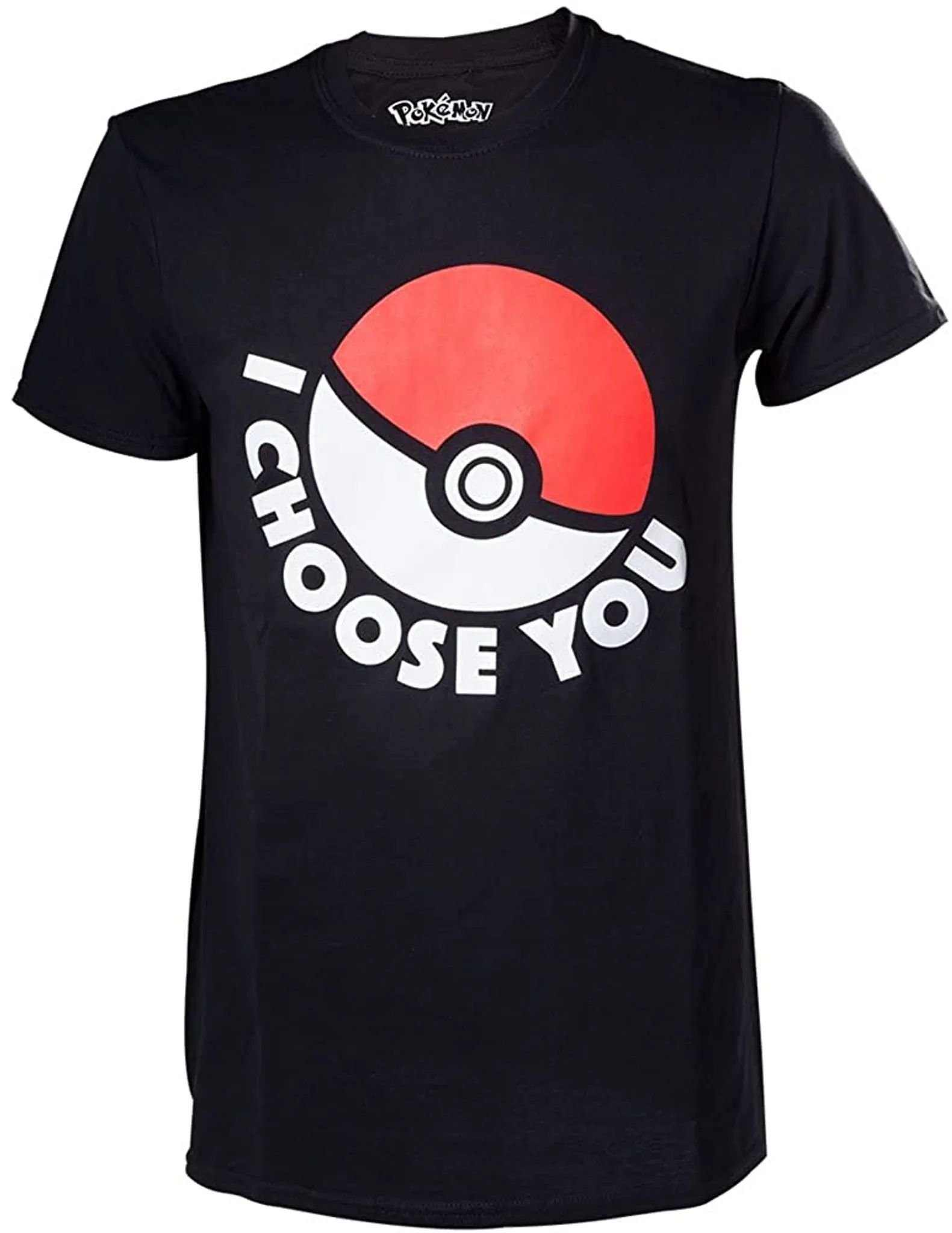 POKÉMON Print-Shirt POKEMON T-Shirt Pokeball I Choose You schwarz