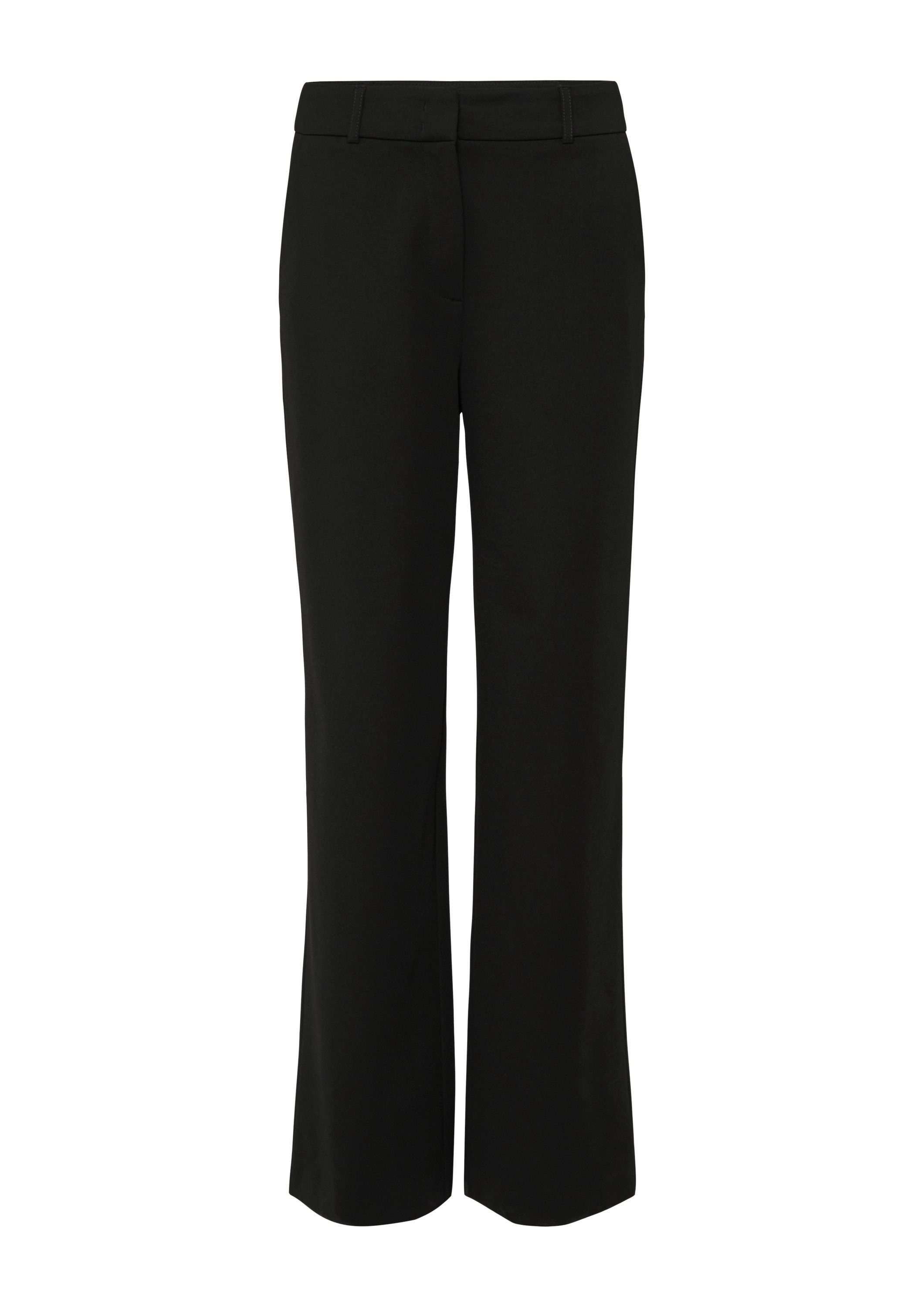 comma Chinos Hose Marlenehose aus elastischem Viskosemix mit Eingrifftasche günstig online kaufen