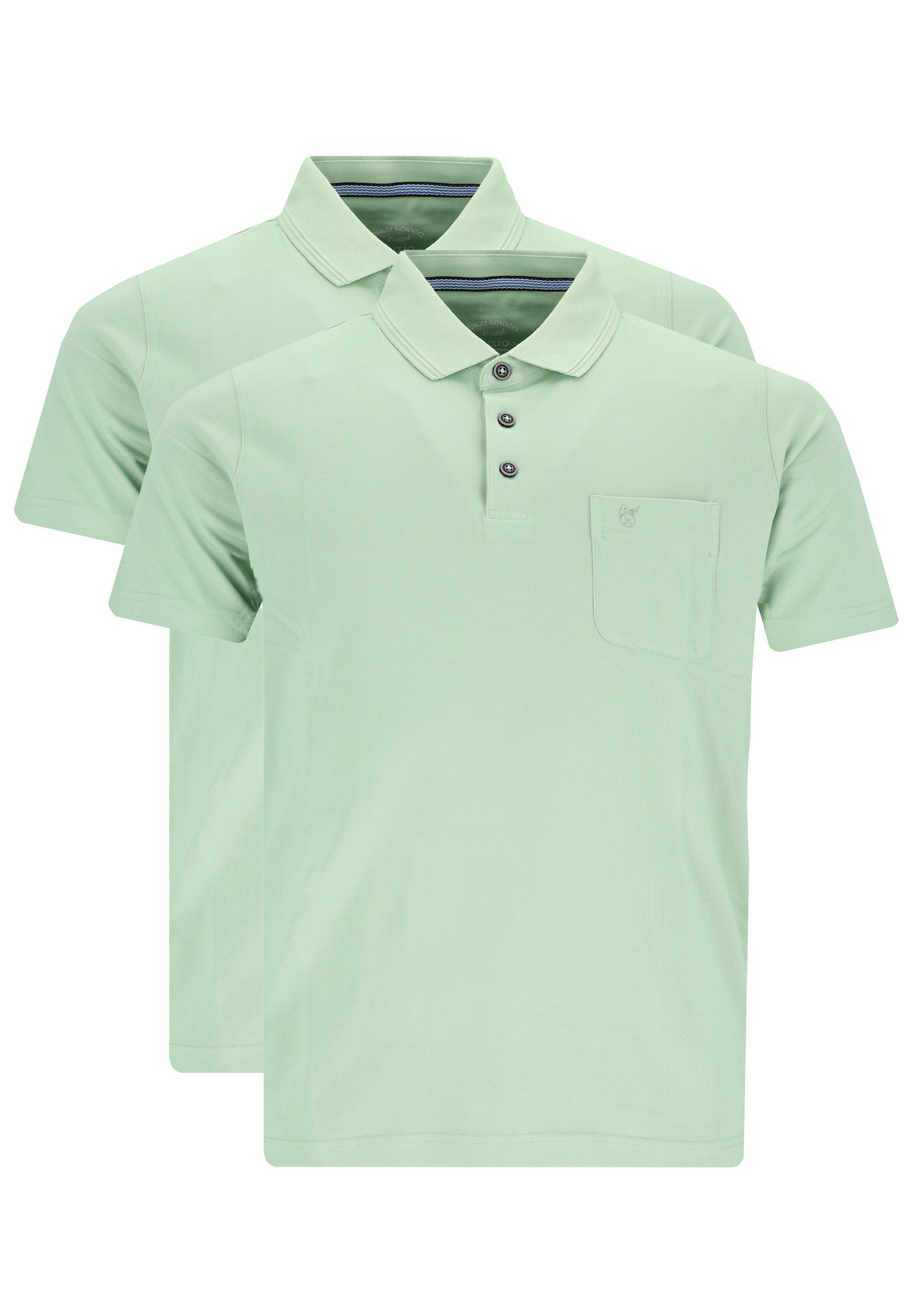 Hajo Poloshirt 2er Pack Pique (Spar-Set, günstig online kaufen