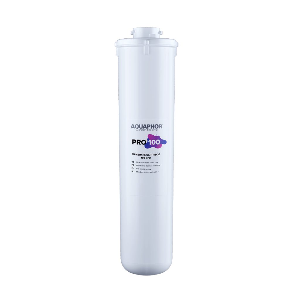 AQUAPHOR Wasserfilter PRO 100 Membranfilter 100 GPD, Zubehör für Umkehrosmose-Systeme AQUAPHOR DWM 102S, 202S, 201, 312S, Ersetzt Membrane RO 100 S AQUAPHOR/ 15,6l/h Kapazität
