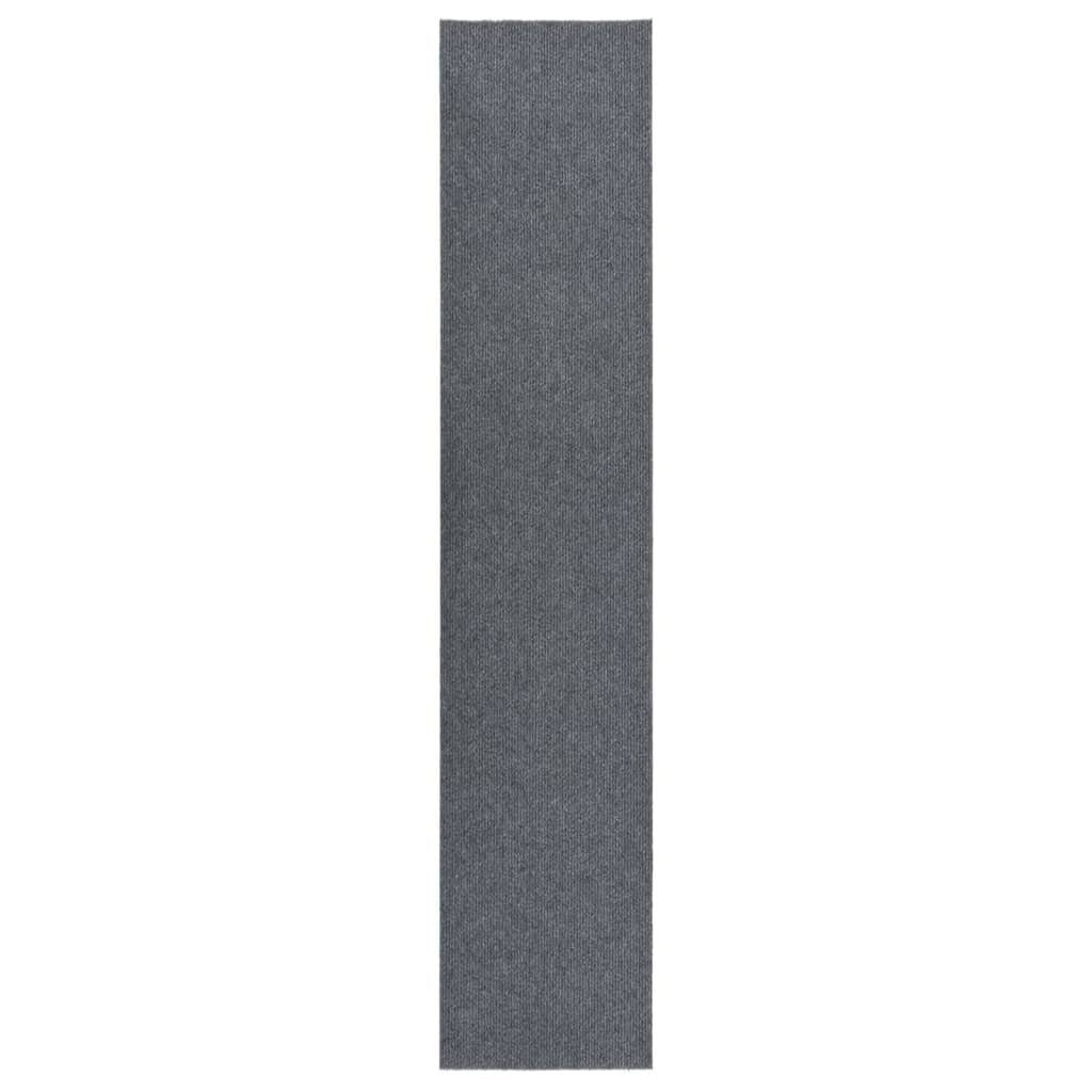 Teppich Schmutzfangläufer 100x500 cm Grau