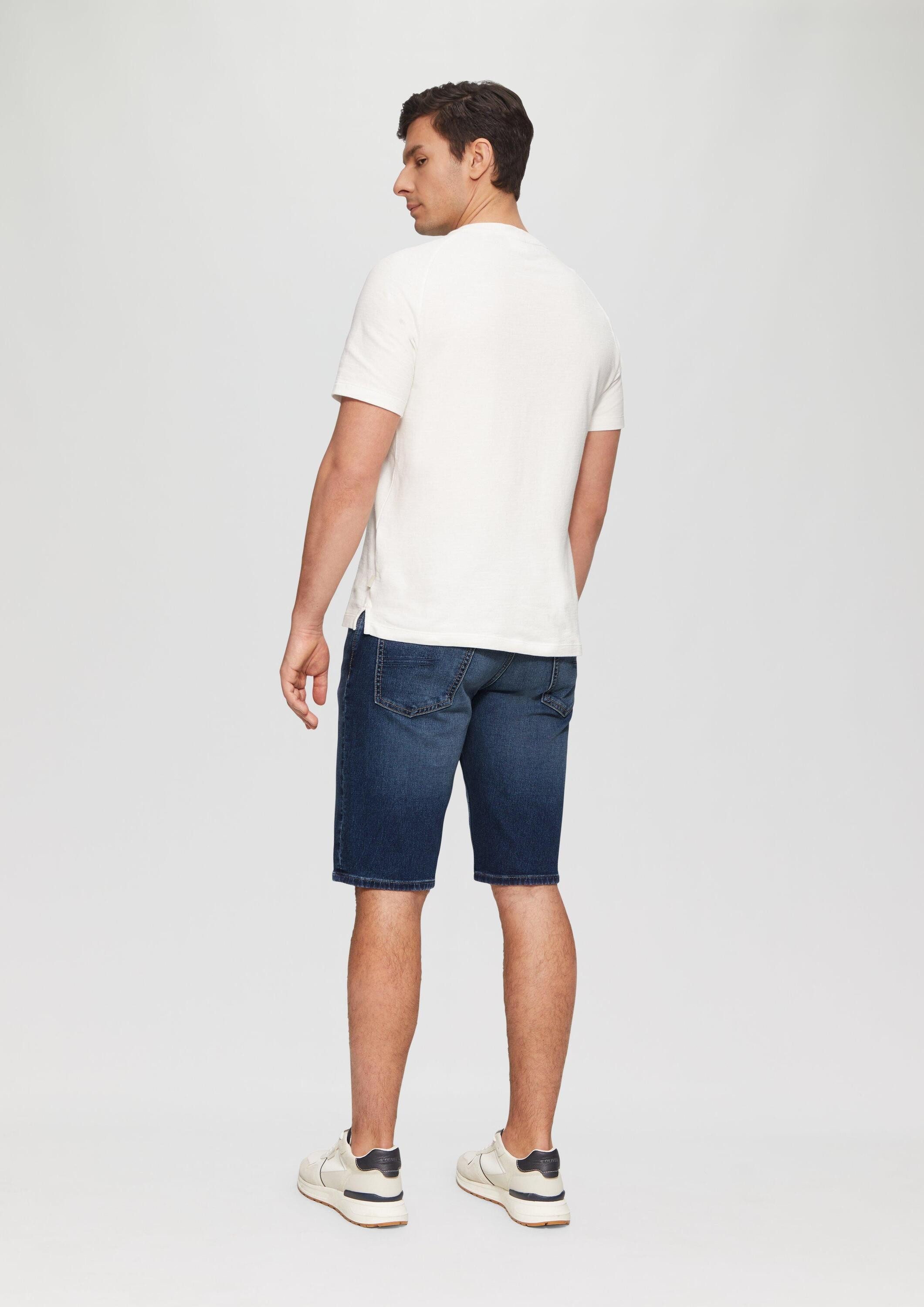 s.Oliver Jeansshorts Jeans-Hose Jeans-Shorts / Regular Fit / Mid Rise / Straight Leg