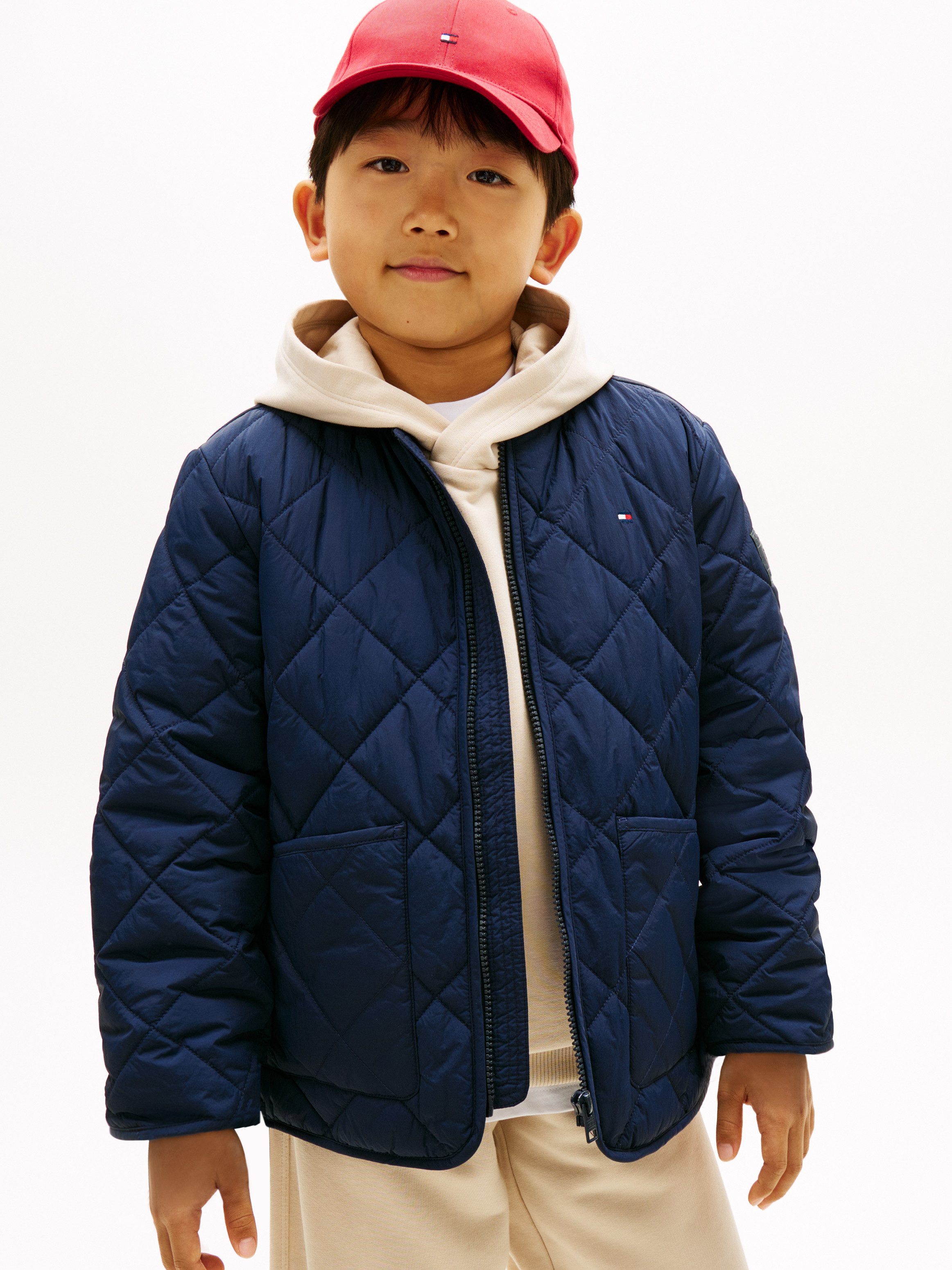 Tommy Hilfiger Steppjacke QUILTED LIGHT WEIGHT JACKET Kinder bis 16 Jahre, regular fit