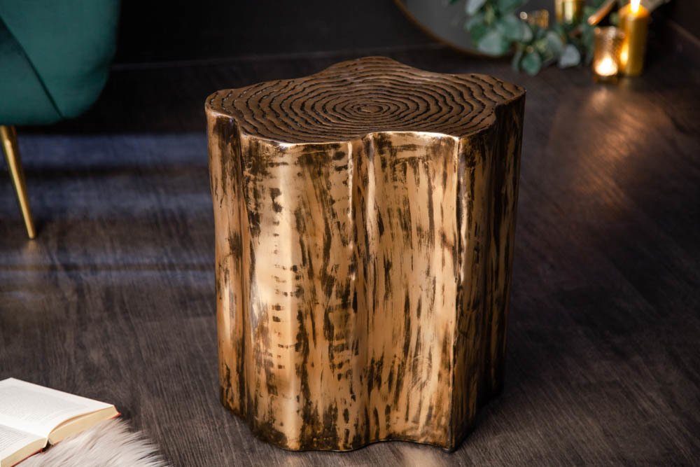 riess-ambiente Beistelltisch ORGANIC ORIENT 45cm gold (Einzelartikel, 1-St) günstig online kaufen