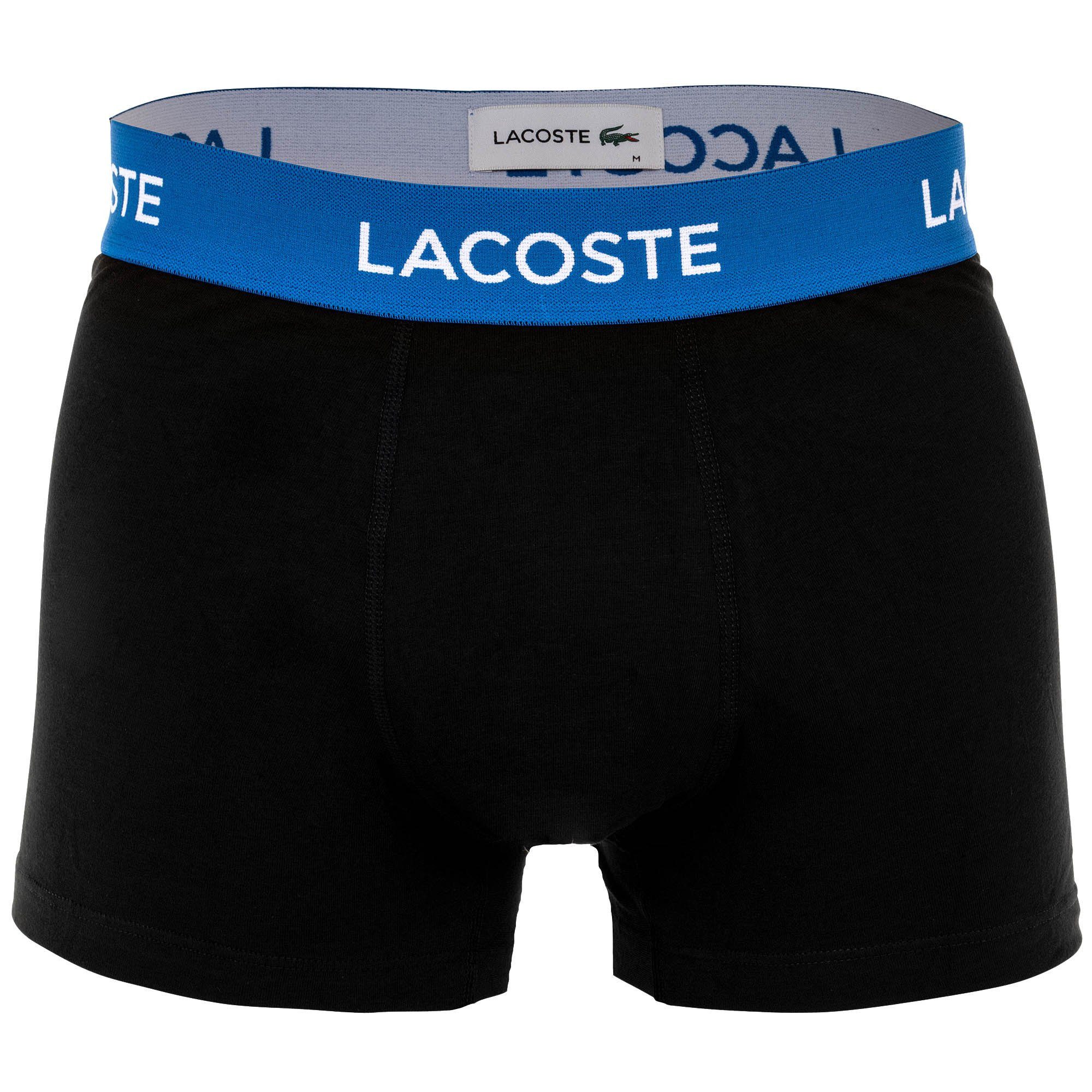 Lacoste 3-er Set Trunks Schwarz & Blau günstig online kaufen
