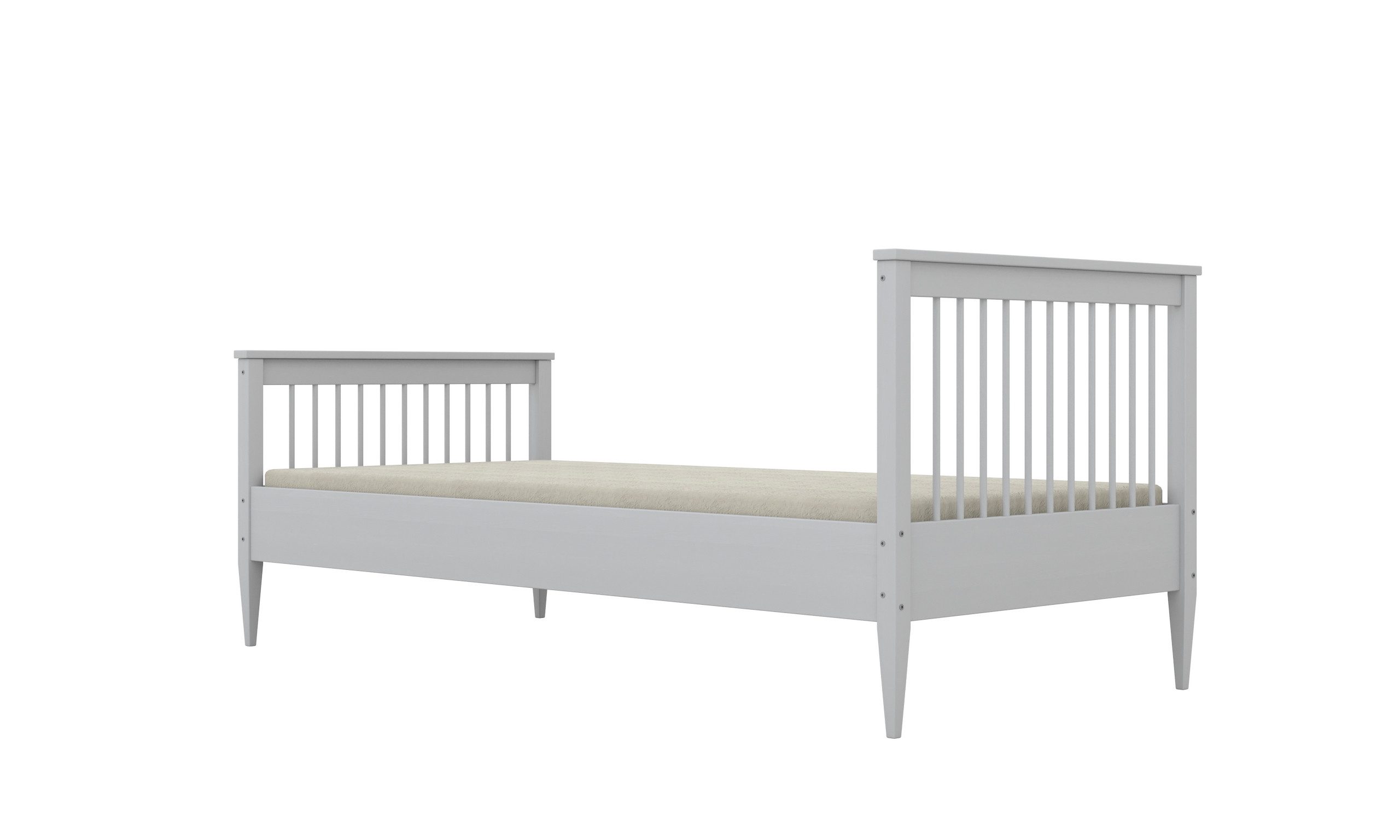 Raumhirsch Furniture Kinderbett 80x160, 80x180, 90x180, 80x200, 90x200 cm - Komplettset (ohne Matratze, Einzelbett für Kinder von 2 - 18 Jahren), verschiedene Farben & Designs