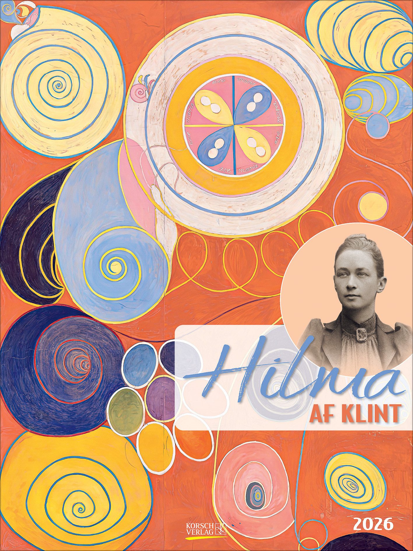 Korsch Verlag Kunstkalender Korsch Календари Hilma af Klint 2026