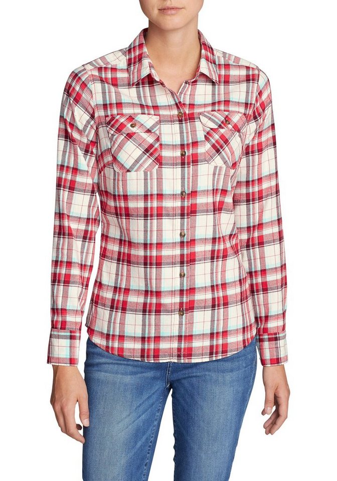 Eddie Bauer Flanellhemd Stine’s Favorite Flanellbluse - kariert Eddie Bauer Flanellhemd Stine’s Favorite Flanellbluse - kariert