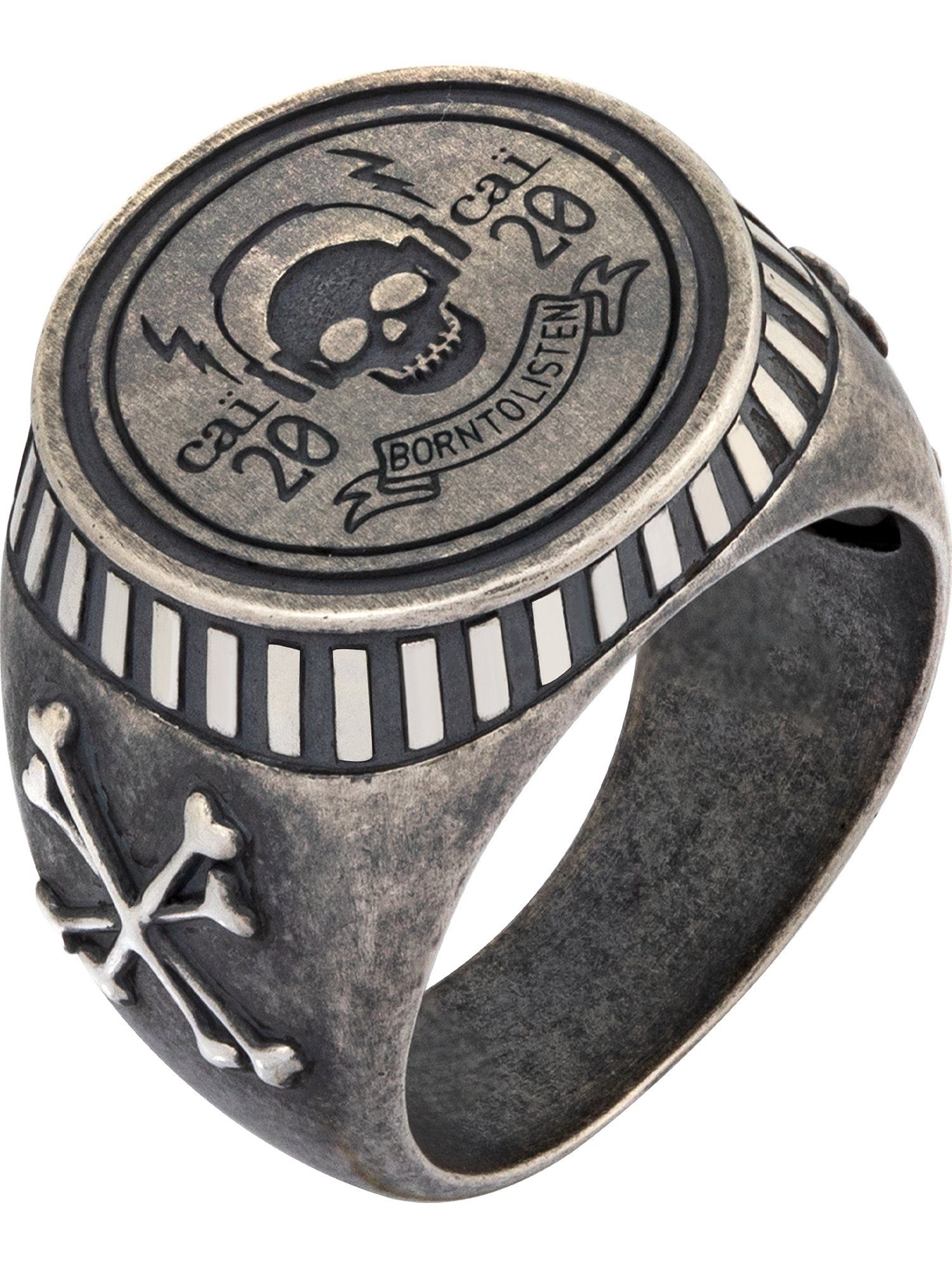 CAÏ Silberring Caï Herren-Herrenring 925er Silber Totenkopf günstig online kaufen