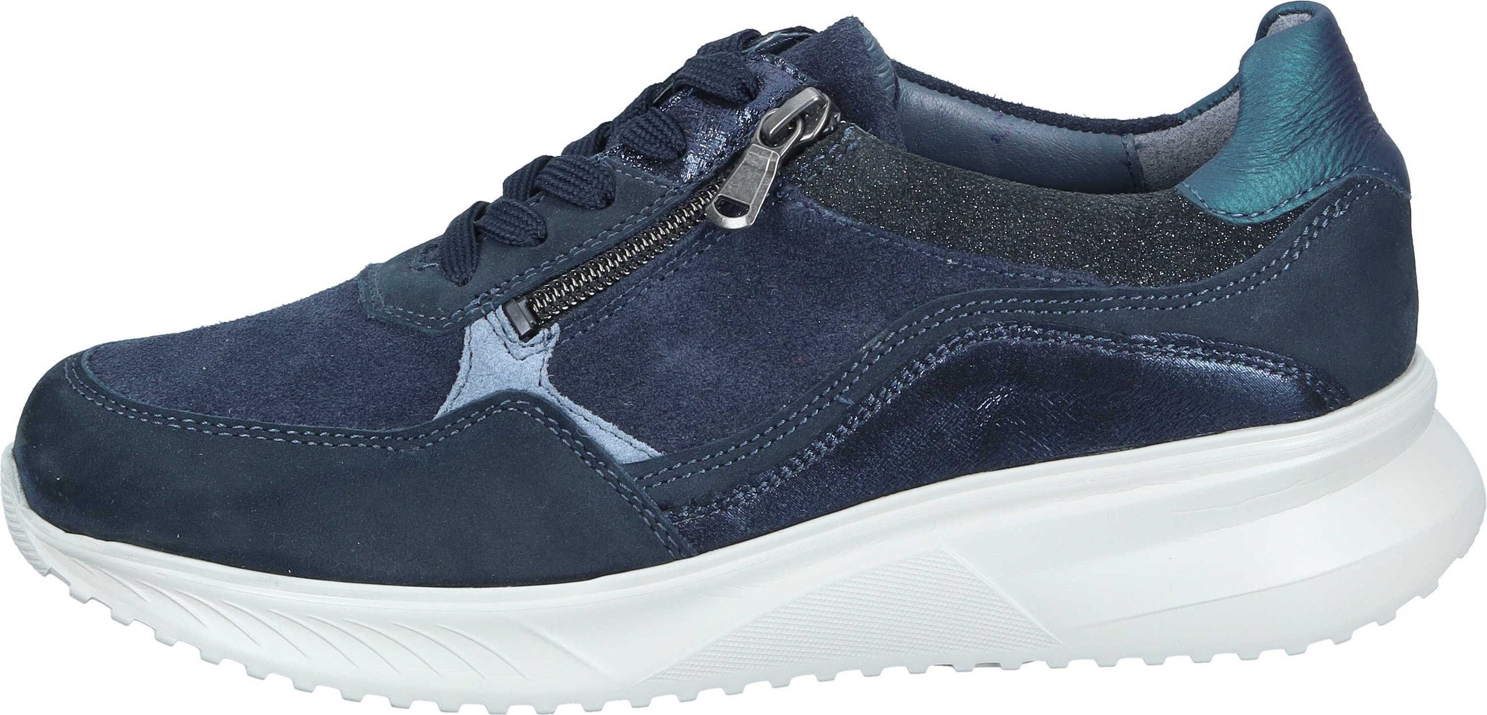Waldläufer Schnürer Schnürschuh aus Nubuk/Leder günstig online kaufen
