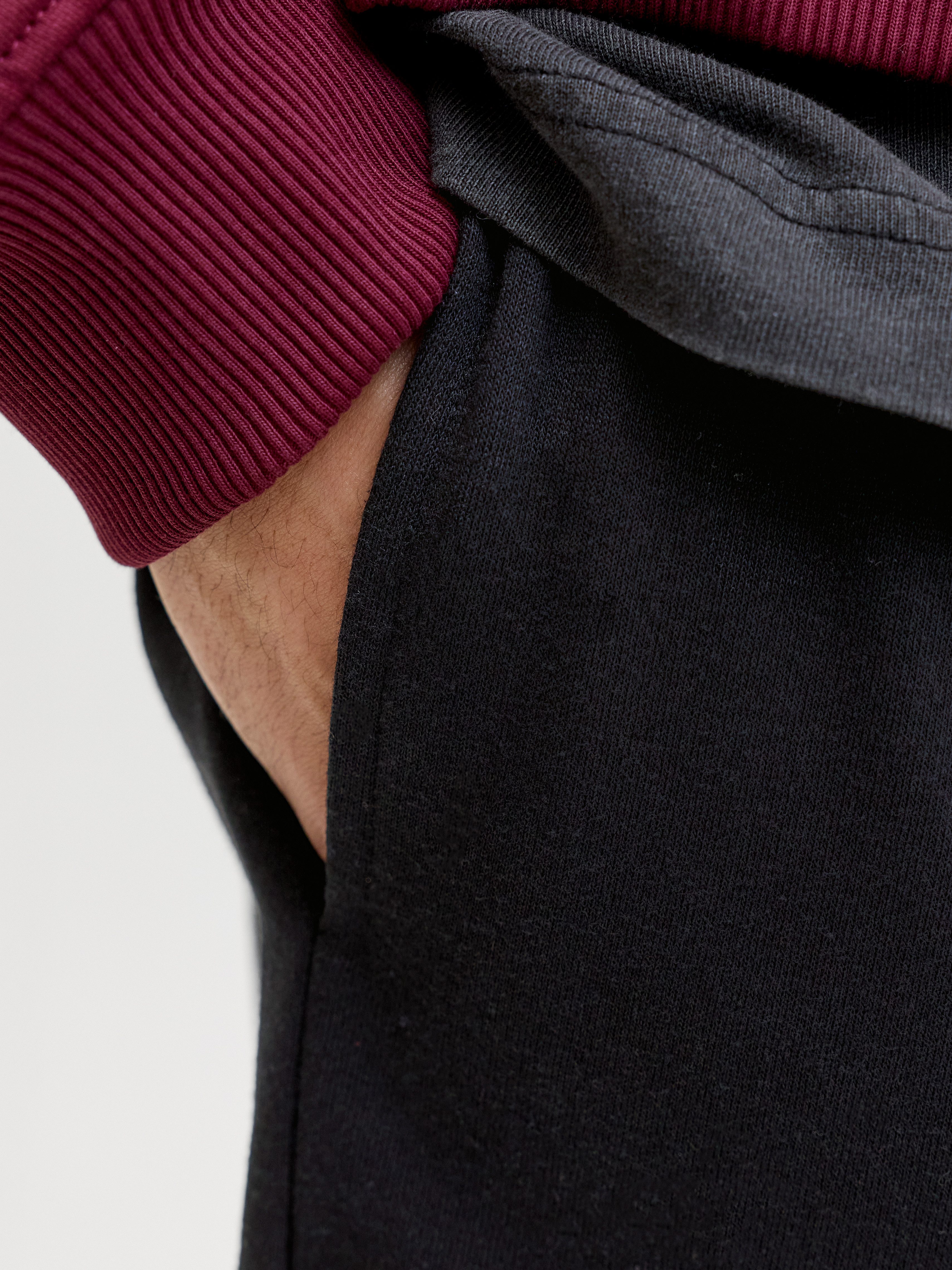 Jack & Jones Sweatshorts JPSTKARL BRADLEY PINTUCK SHORT STYD SS26 Materialmix, relexed fit