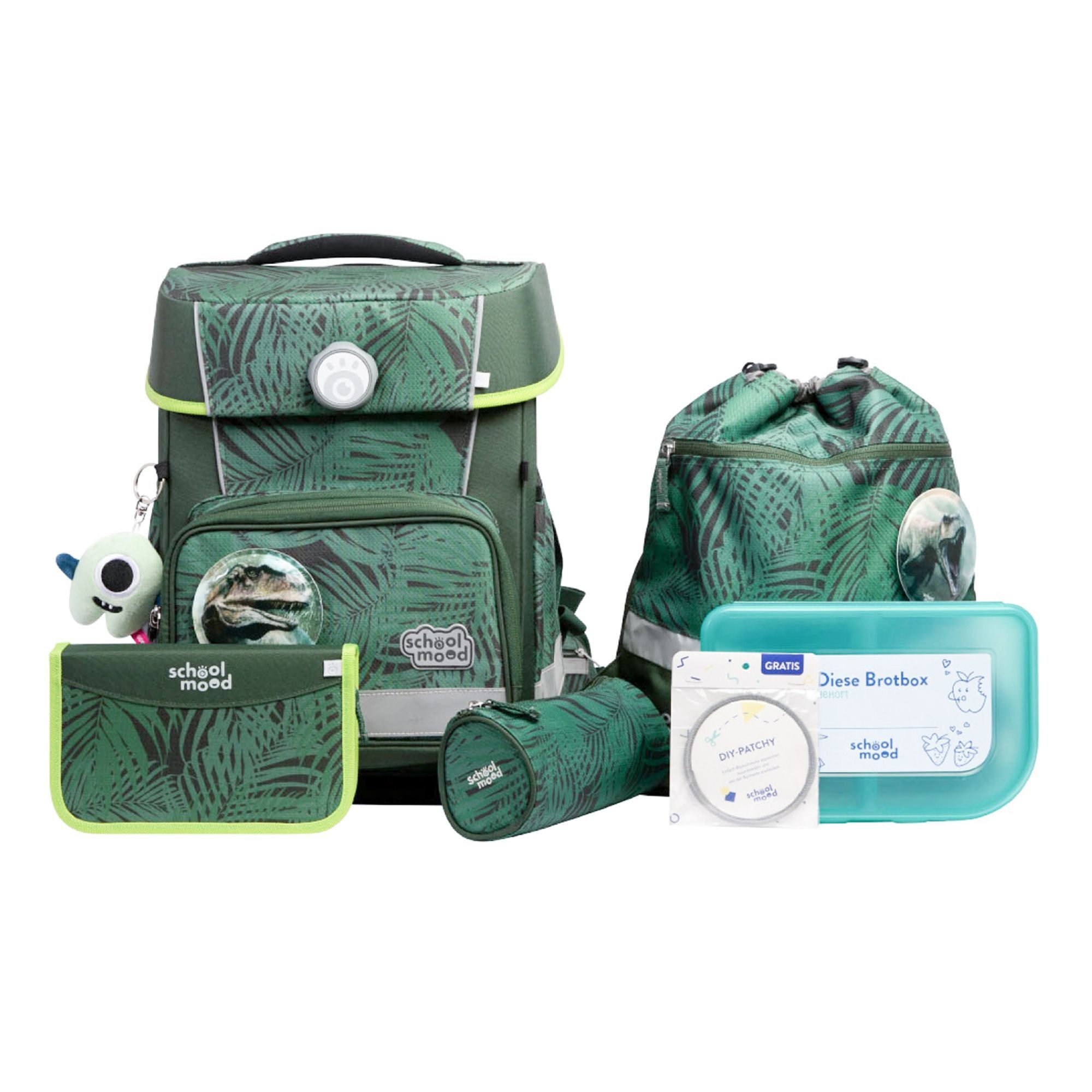 SCHOOL-MOOD® Schulranzen Champion Pro (7-tlg), PET