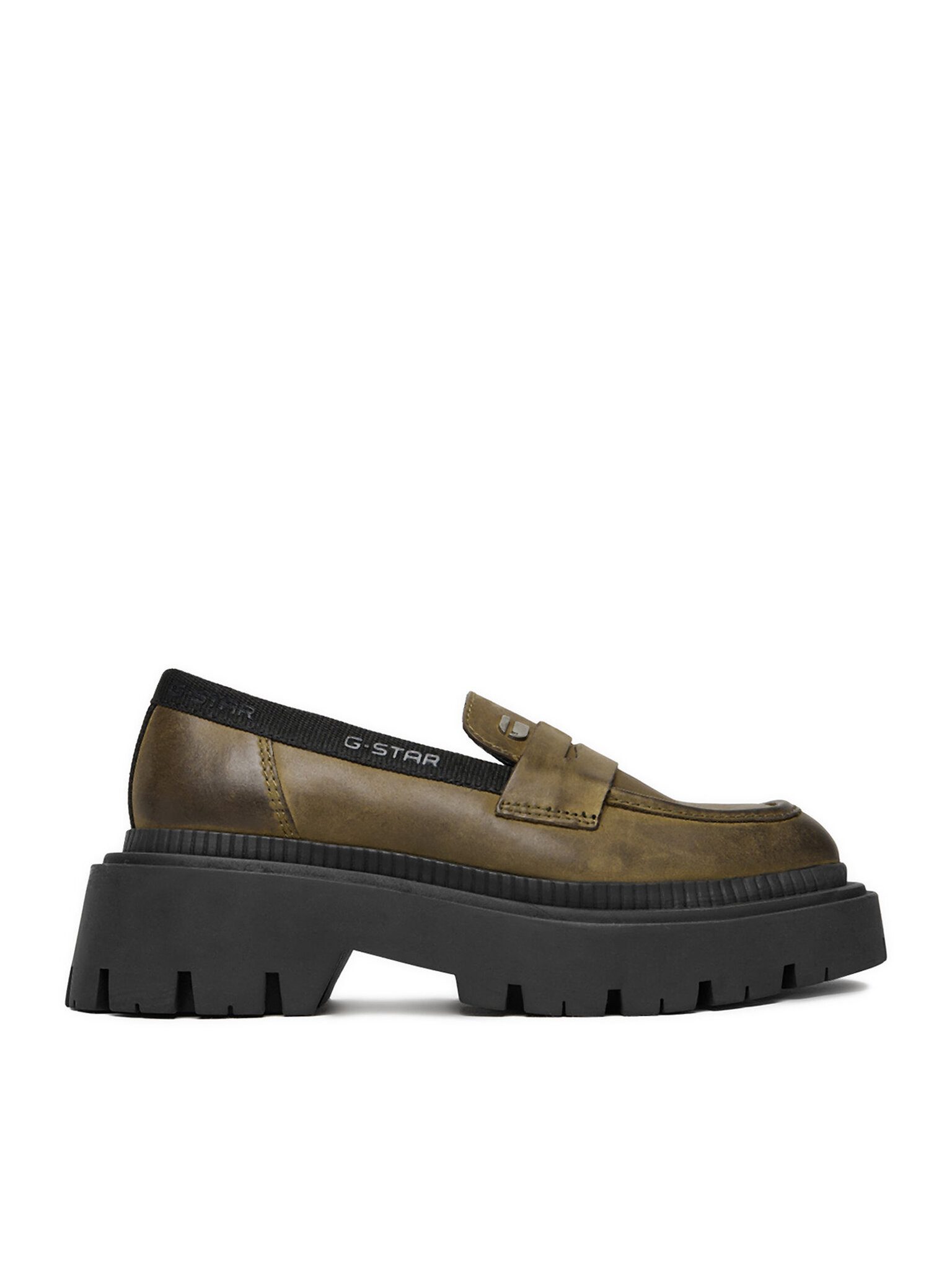 G-STAR G Star Raw Women's Loafers Green CEO-WI34-JOSIA-04 Mokassin