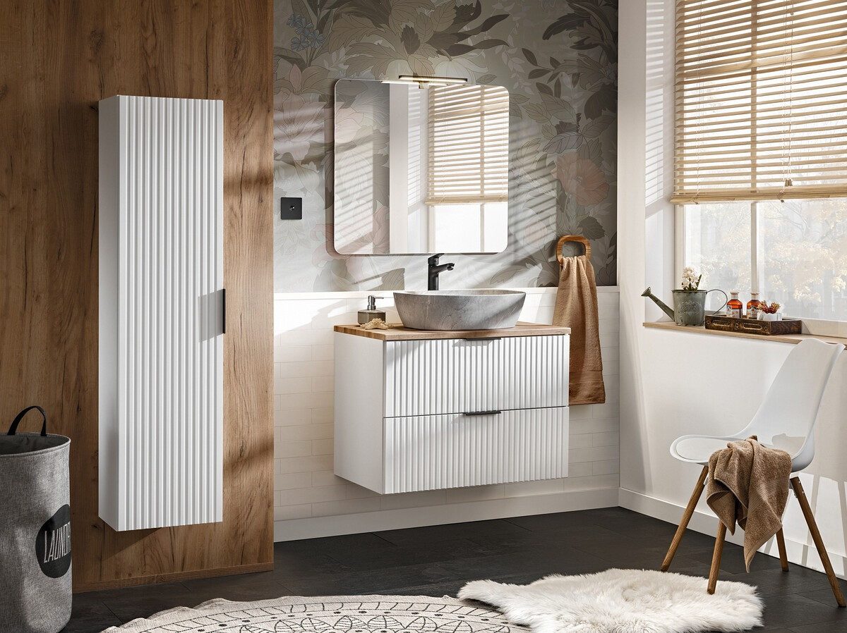 ROYAL24_MARKT Aufsatzwaschbecken - ANNA BM295 - Waschbecken Erhältlich in 2 Farben für Badezimmer. (Aufsatzwaschbecken, 1-St., Premium - ANNA), Exklusiv – Schick – Perfekt.